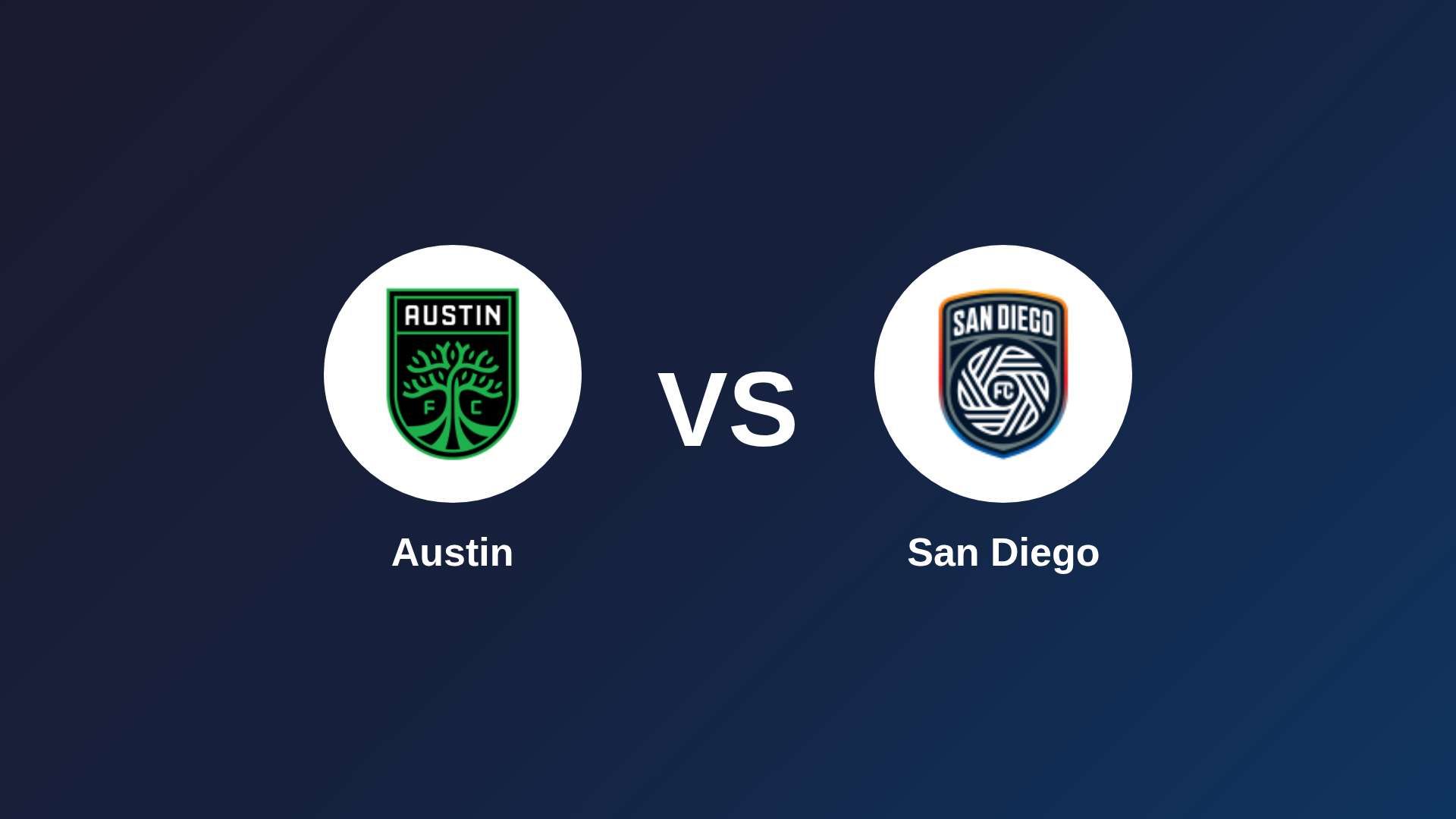 Austin vs San Diego