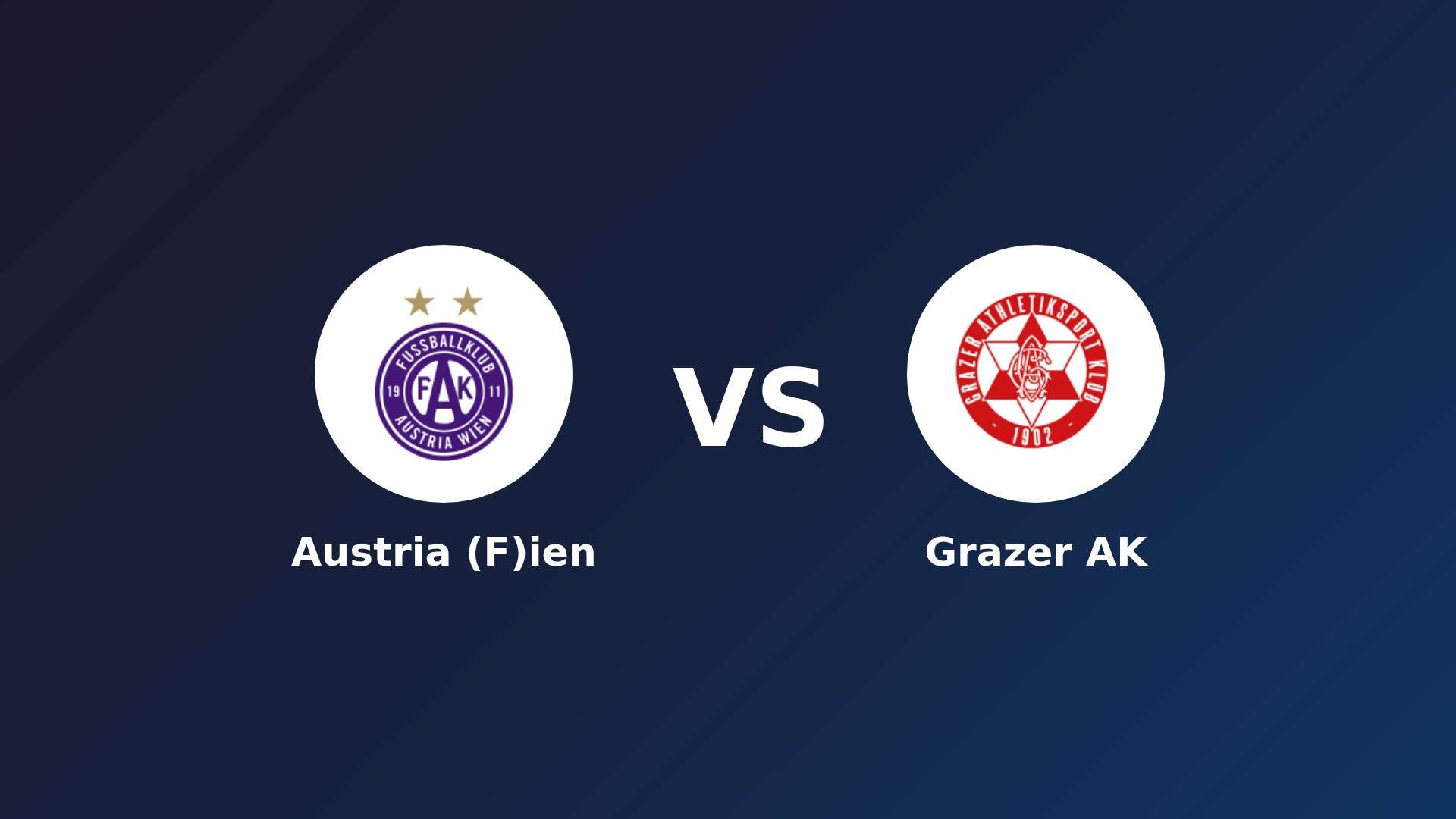 Austria (F)ien vs Grazer AK