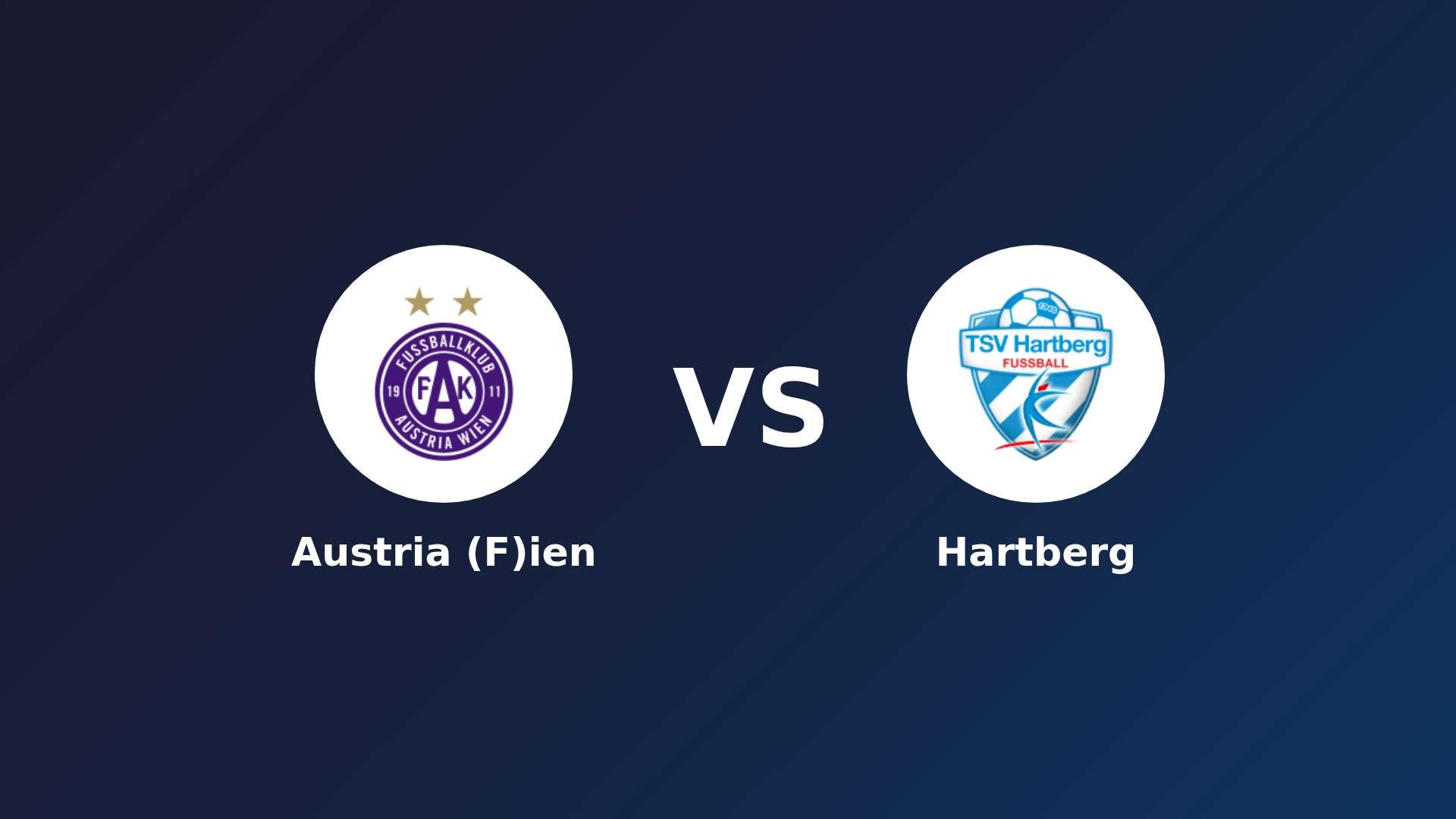 Austria (F)ien vs Hartberg
