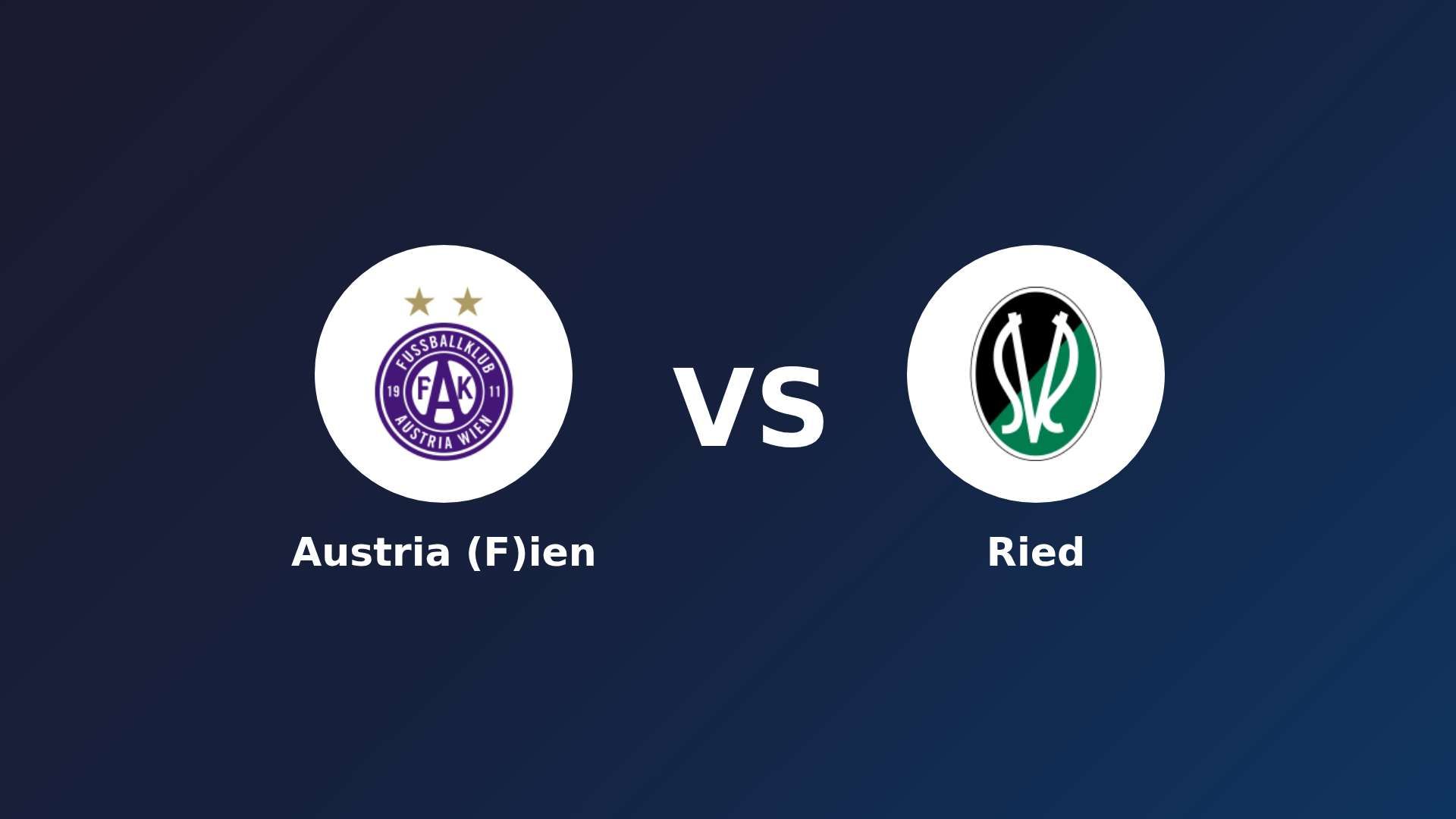 Austria (F)ien vs Ried