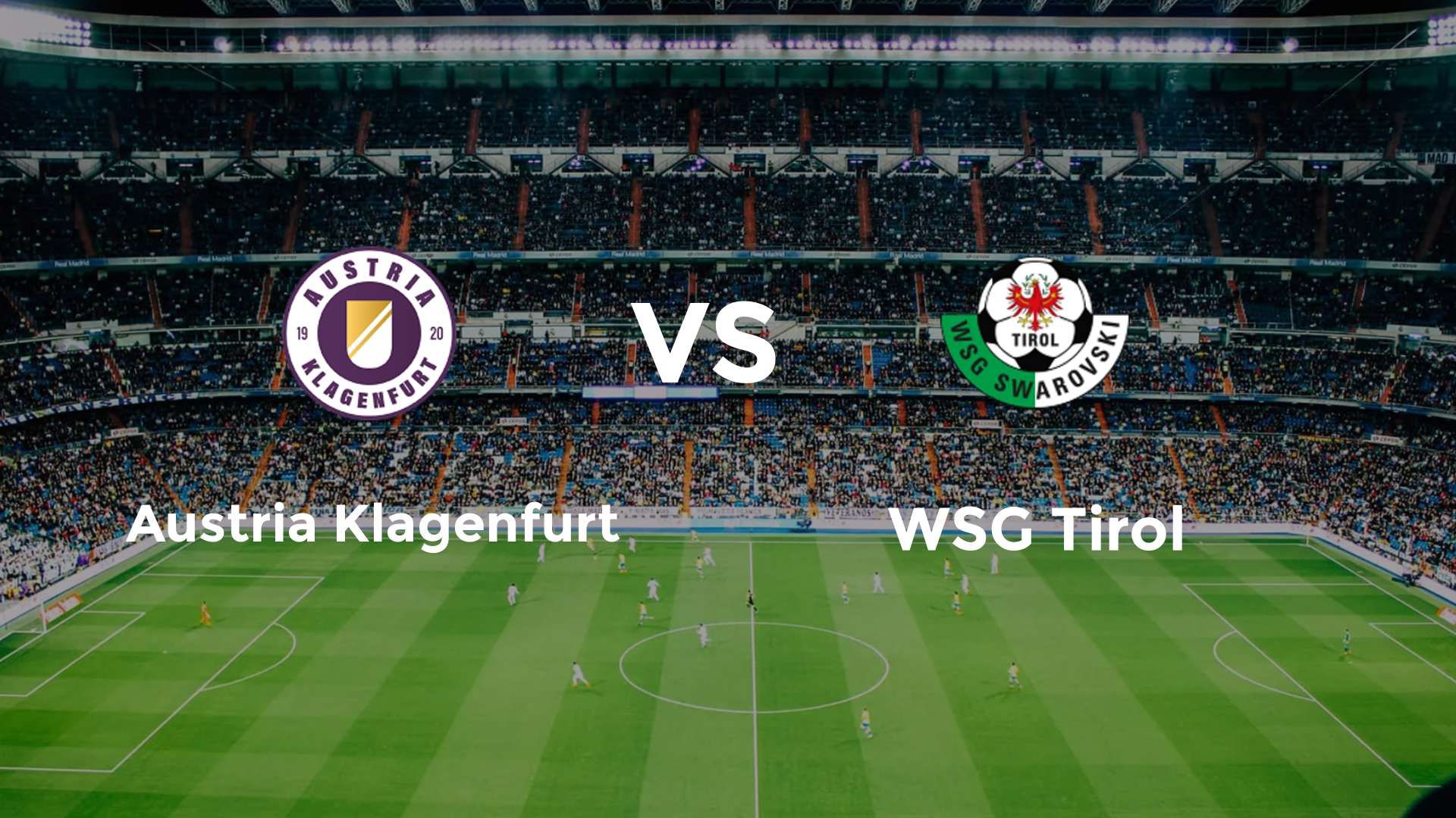 Austria Klagenfurt vs (F)SG Tirol