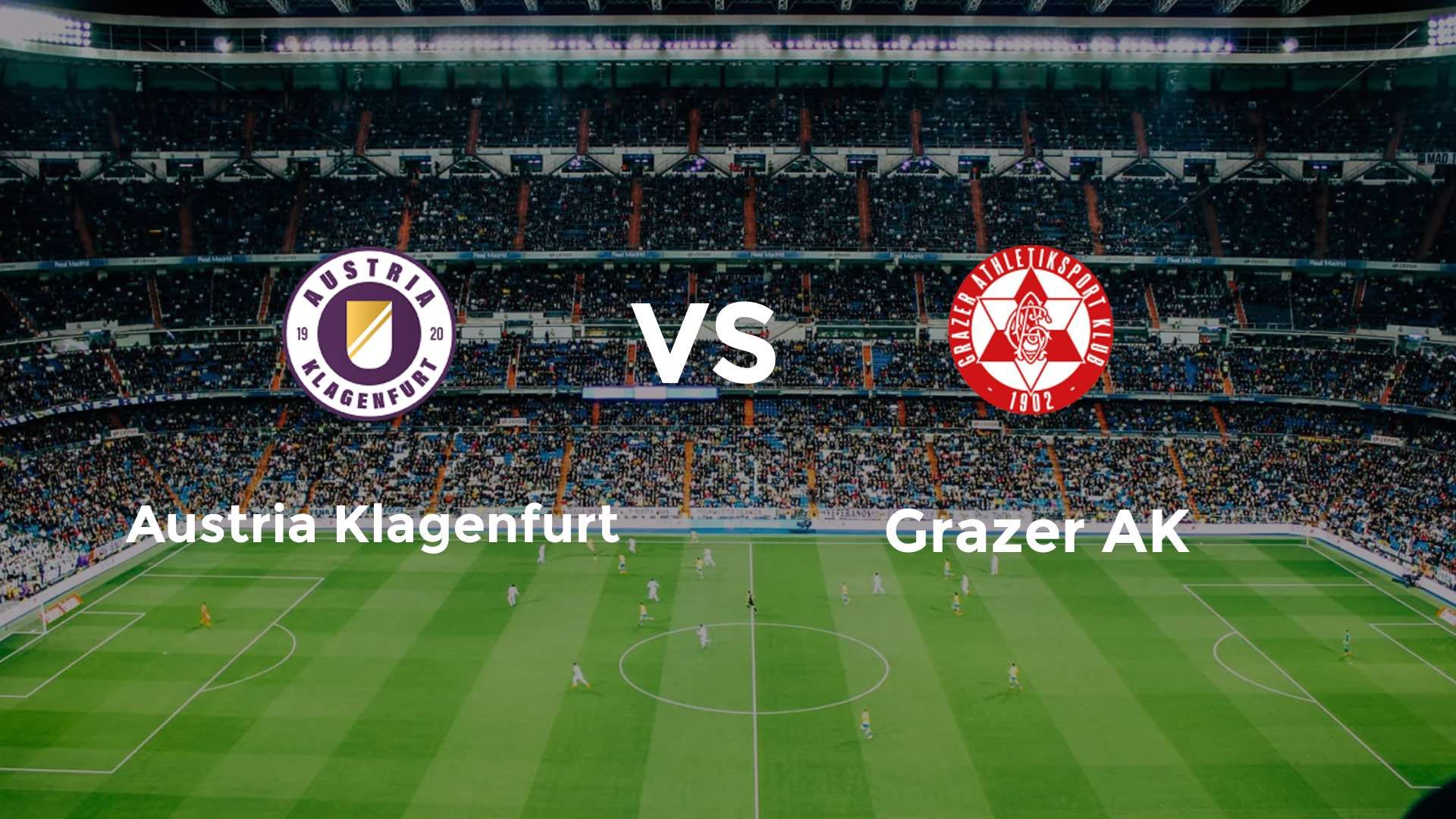 Austria Klagenfurt vs Grazer AK