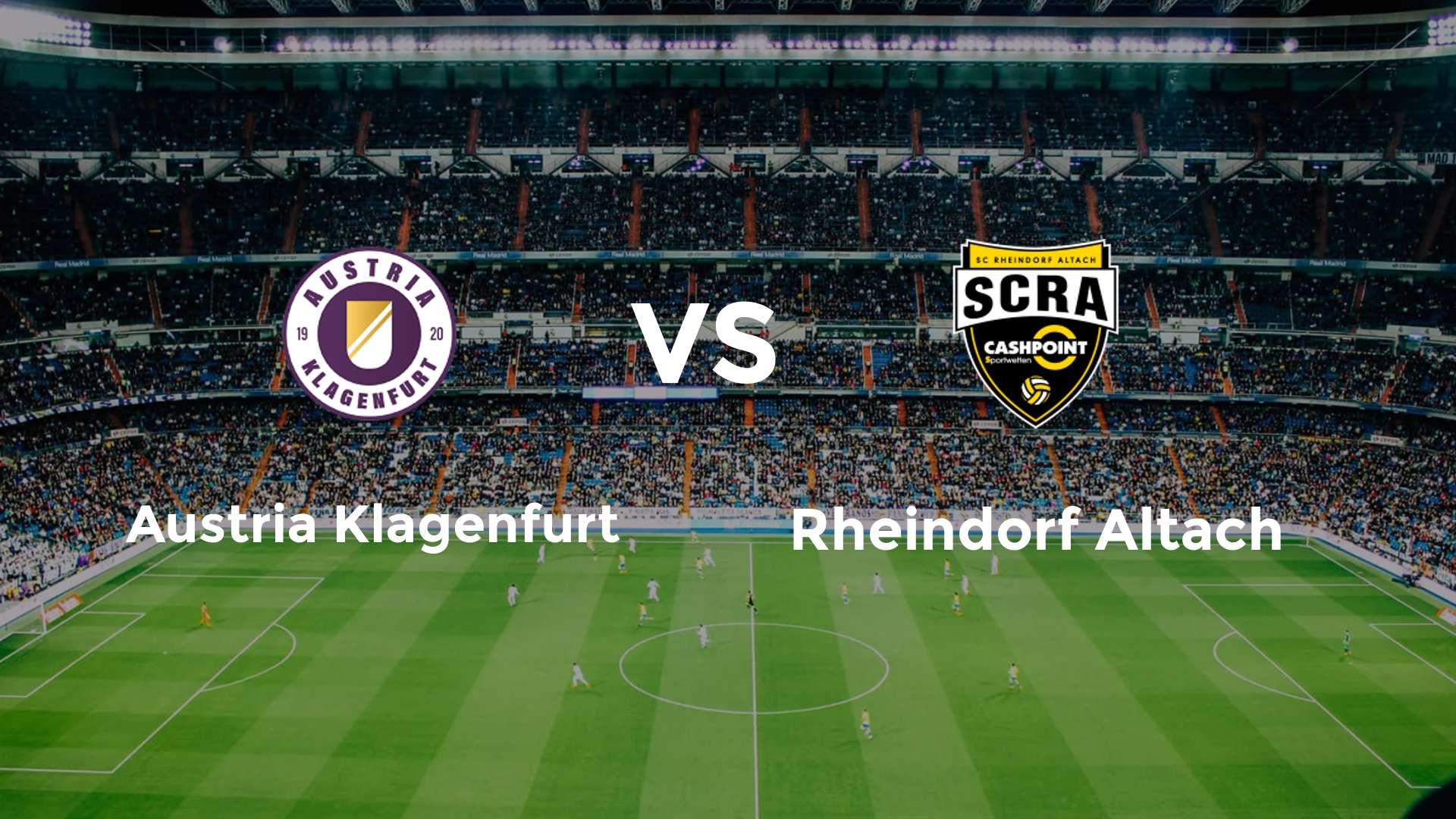 Austria Klagenfurt vs Rheindorf Altach