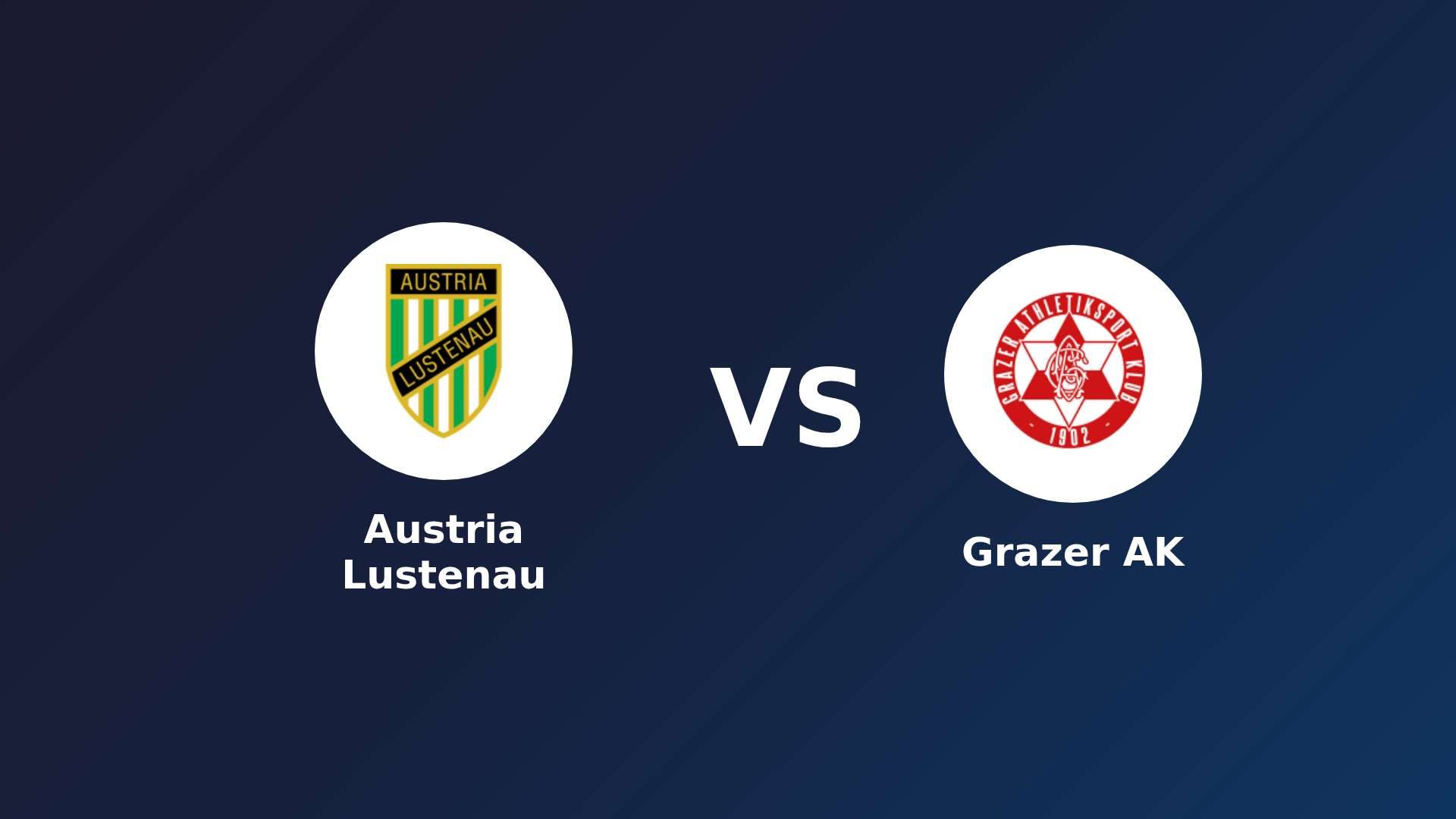 Austria Lustenau vs Grazer AK