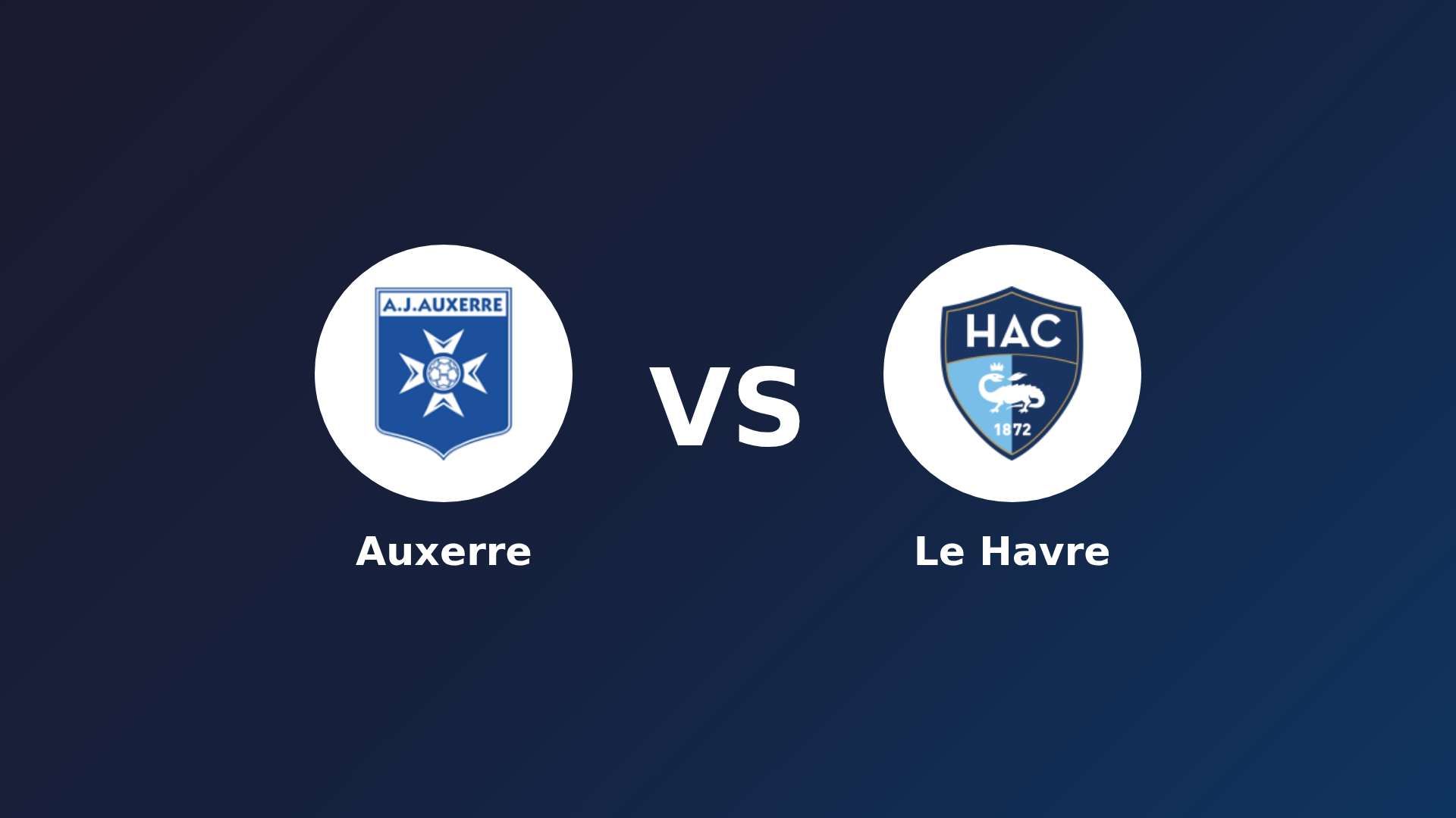 Auxerre vs Le Havre