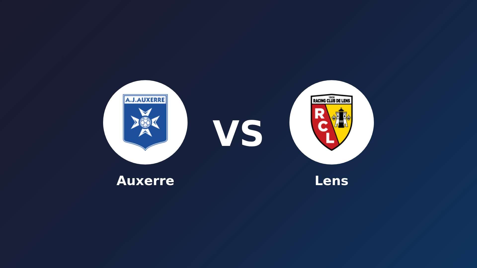 Auxerre vs Lens