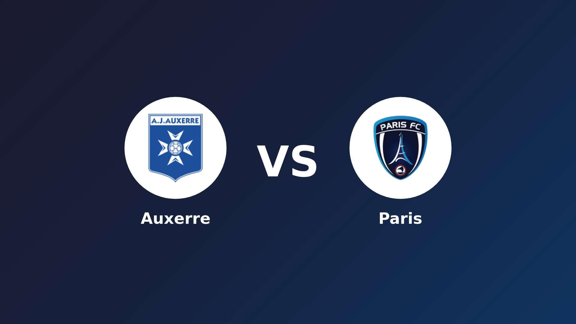 Auxerre vs Paris