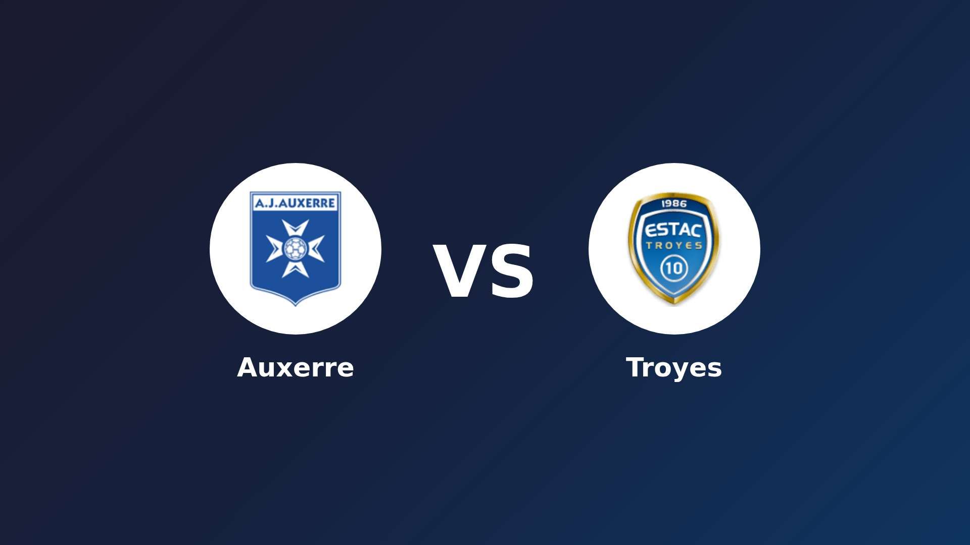 Auxerre vs Troyes