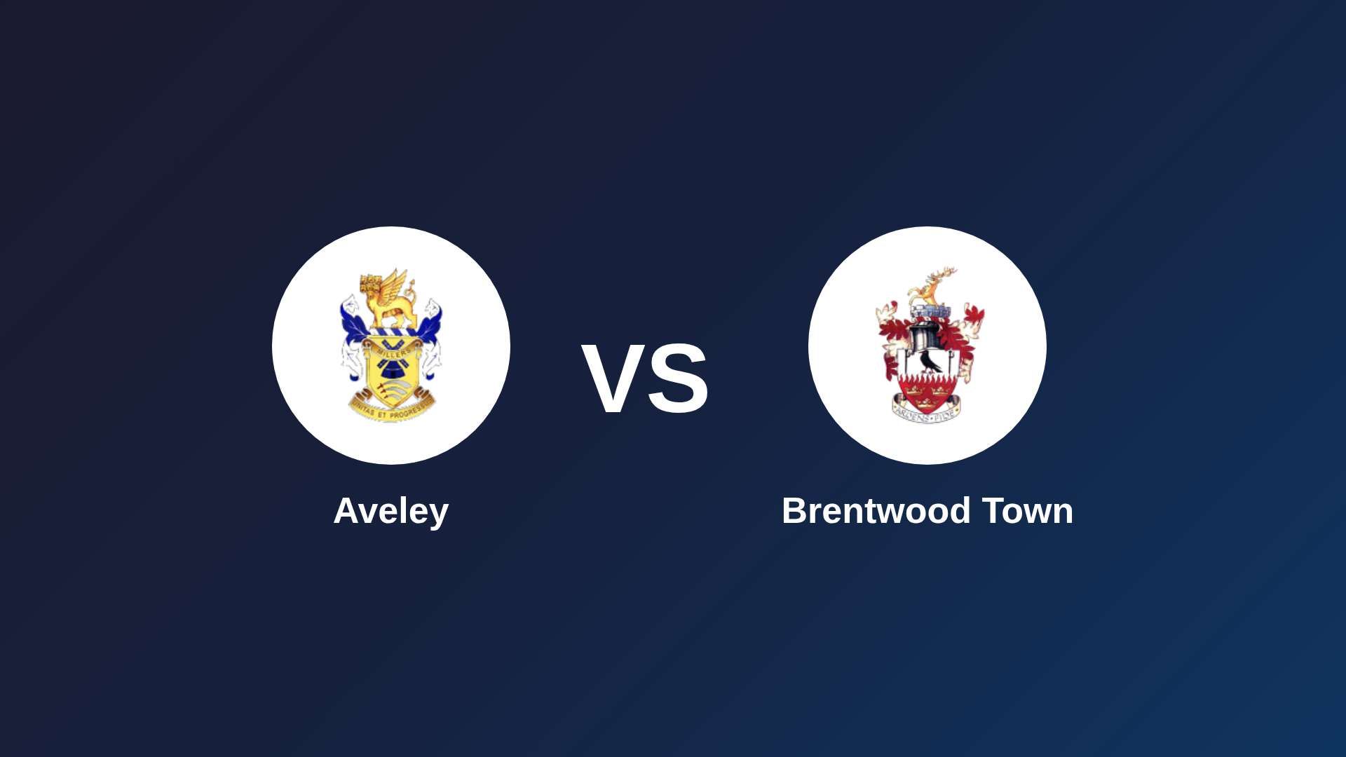Aveley vs Brentwood Town