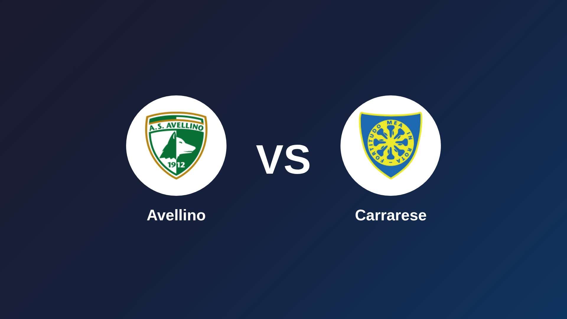 Avellino vs Carrarese