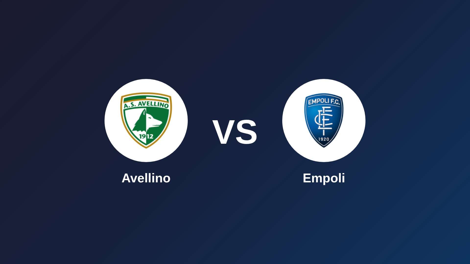 Avellino vs Empoli