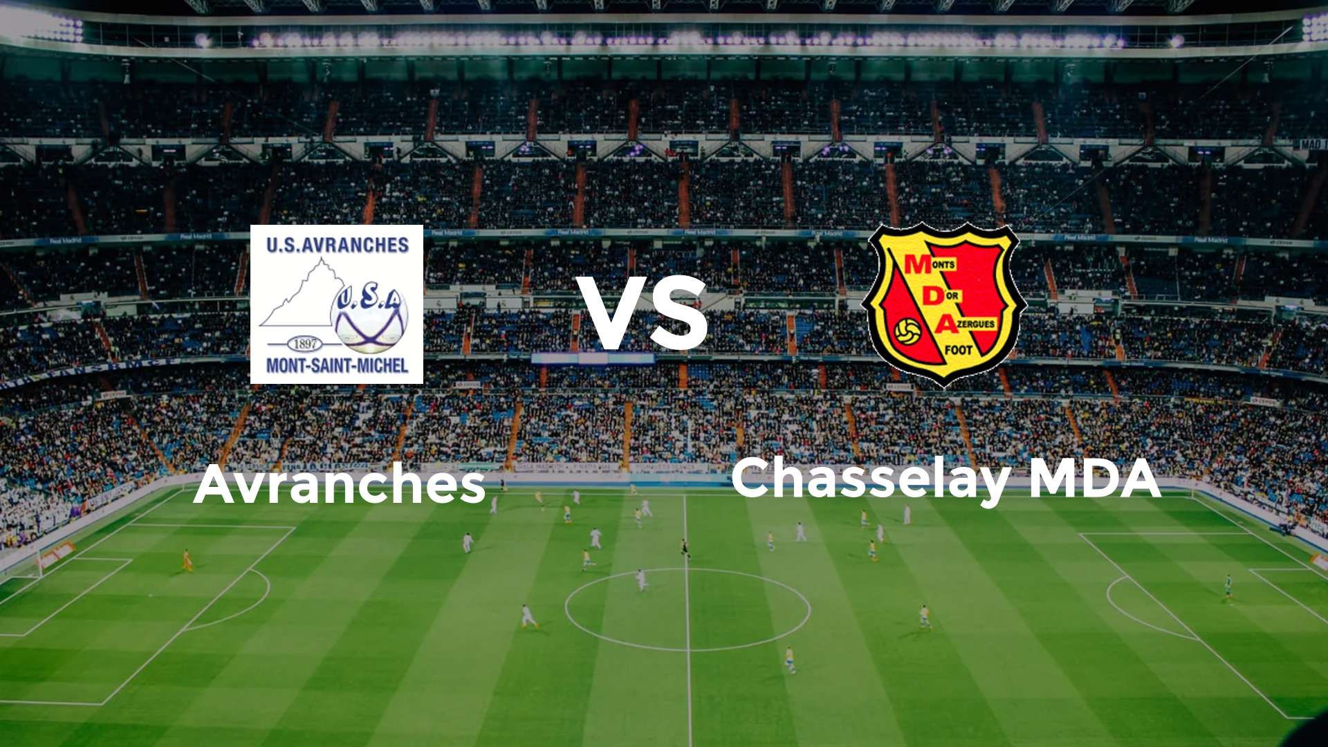 Avranches vs Chasselay MDA