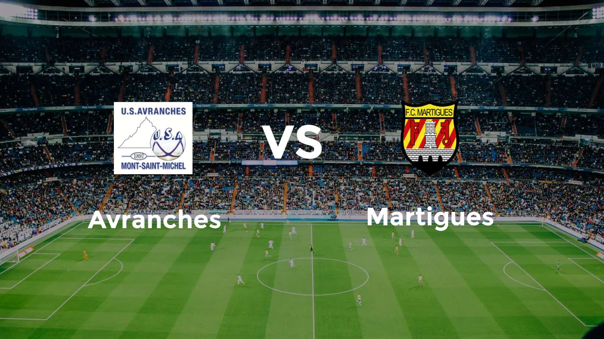 Avranches vs Martigues
