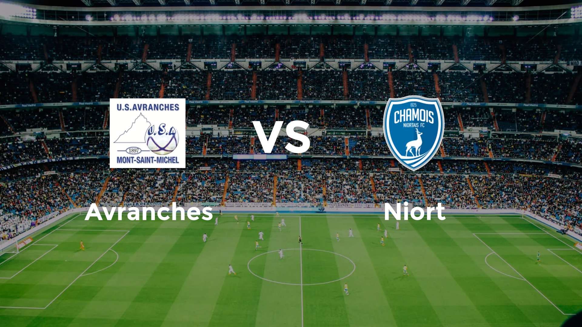 Avranches vs Niort