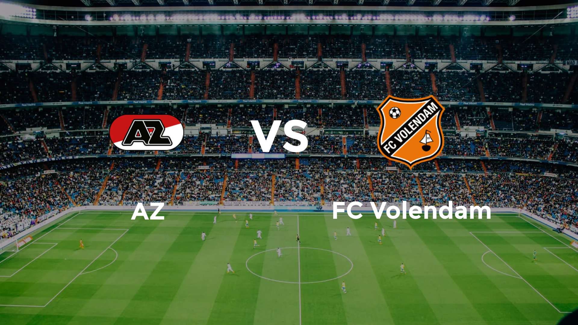 AZ vs FC Volendam