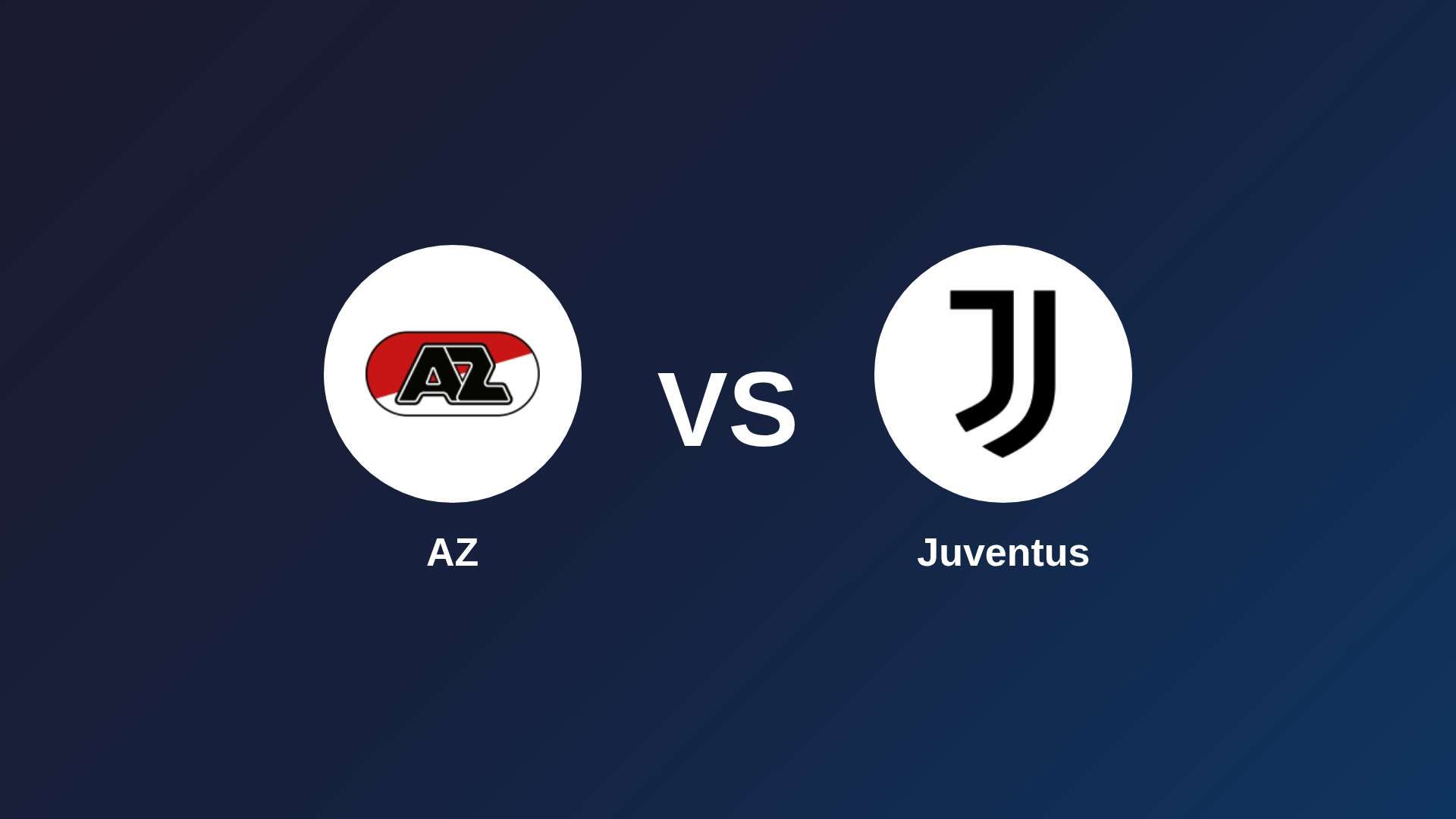 AZ Alkmaar vs Juventus