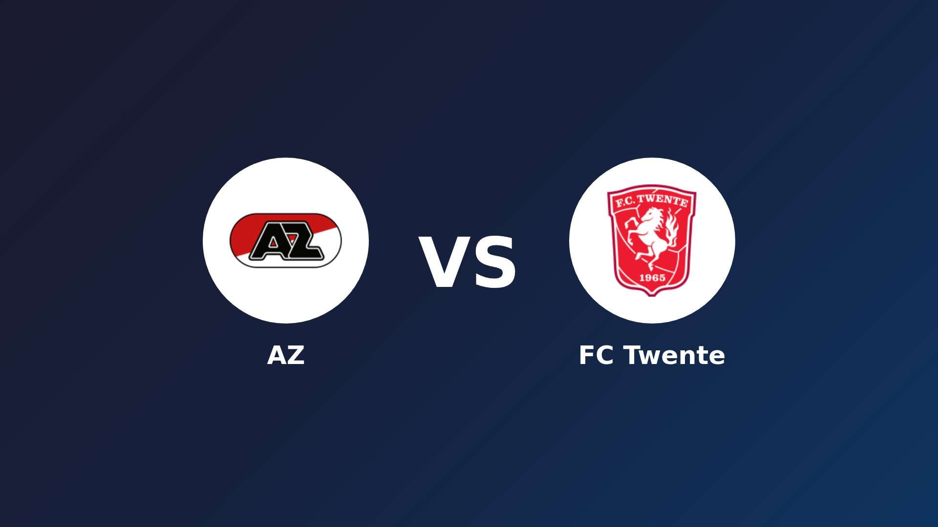 AZ vs FC Twente