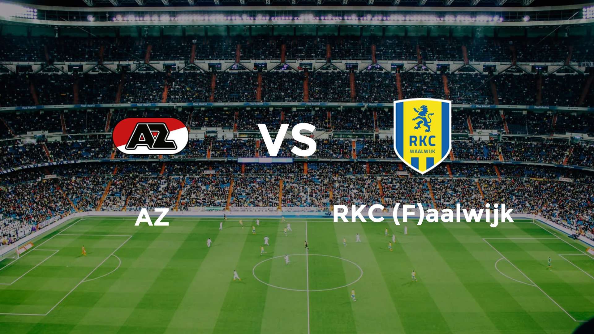 AZ vs RKC (F)aalwijk