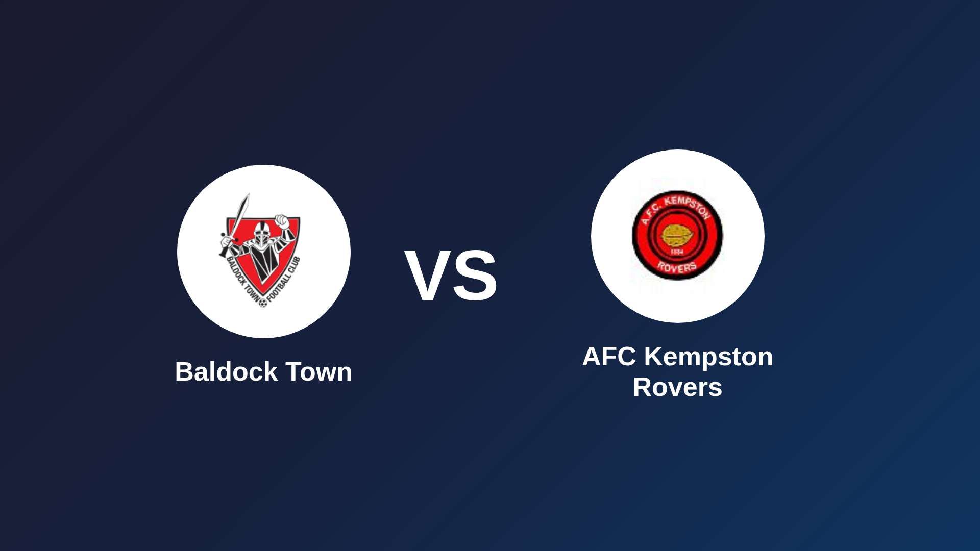 Baldock Town vs AFC Kempston Rovers