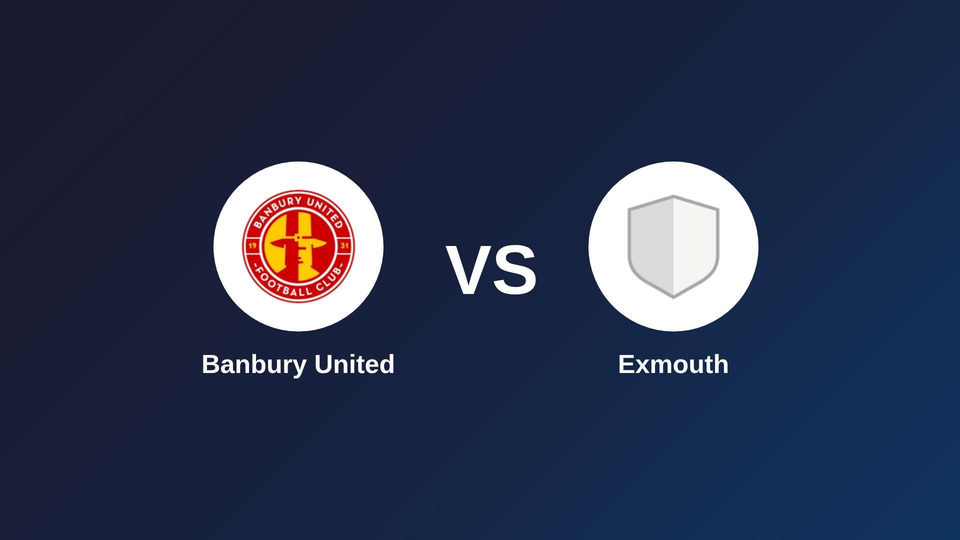 Banbury United vs Exmouth