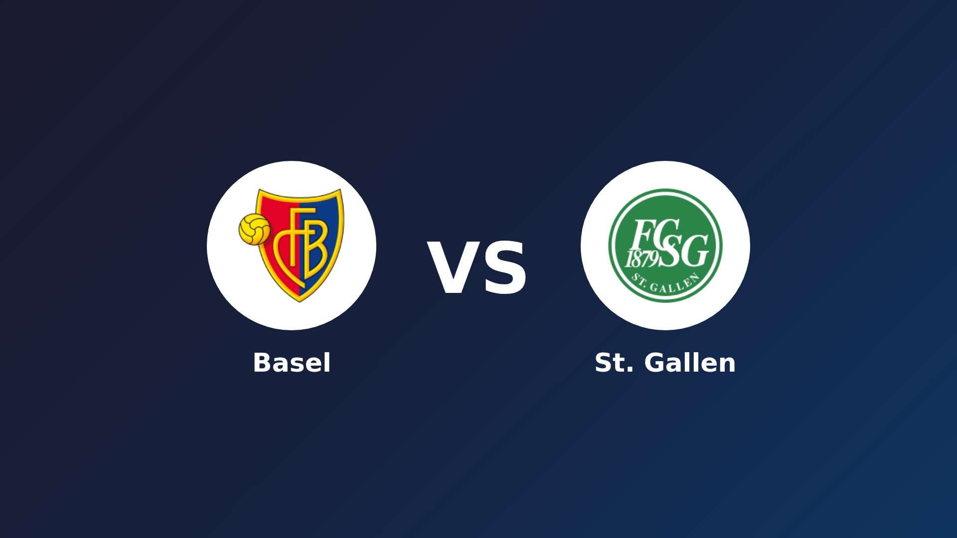 Basel vs St. Gallen