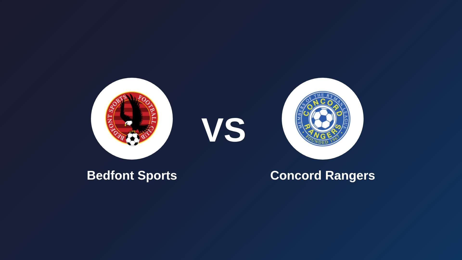 Bedfont Sports vs Concord Rangers