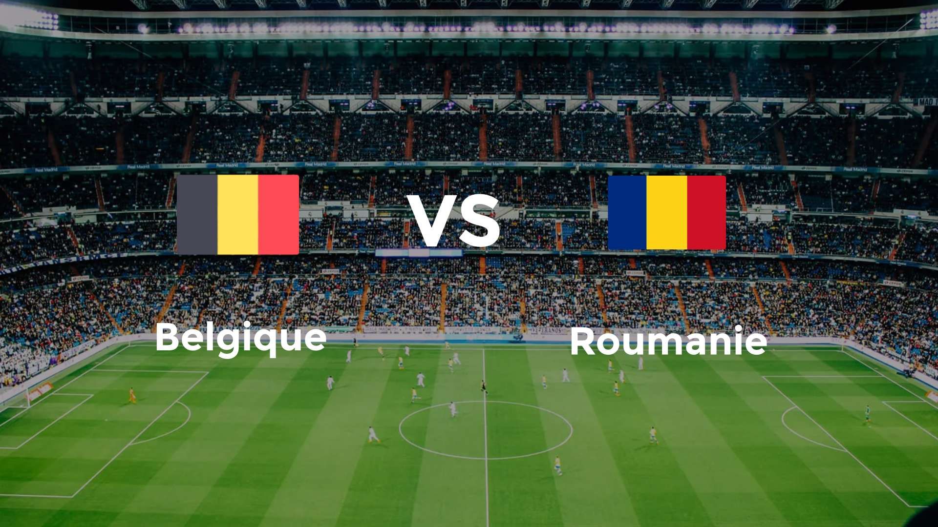 Belgique vs Roumanie