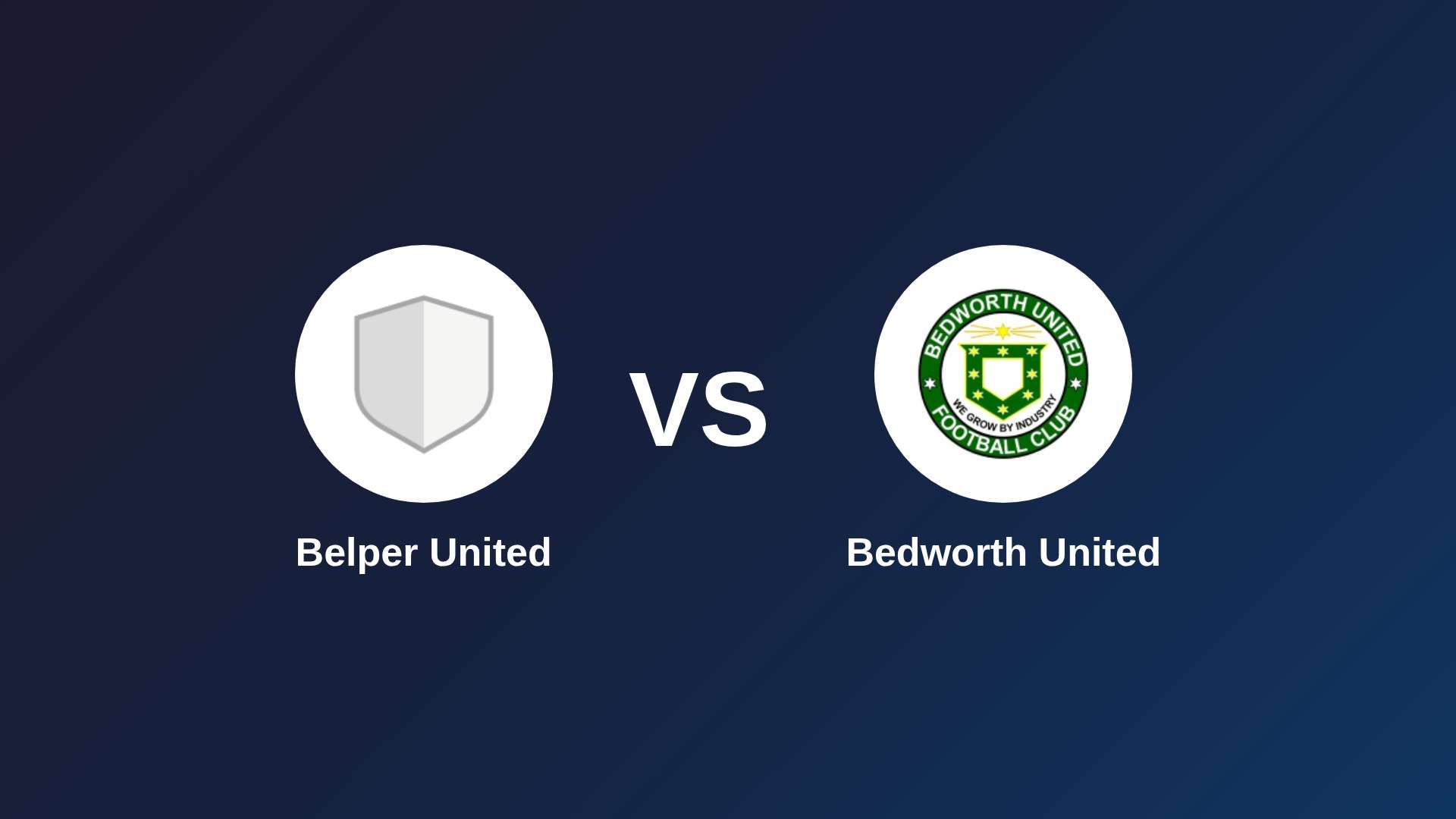 Belper United vs Bedworth United