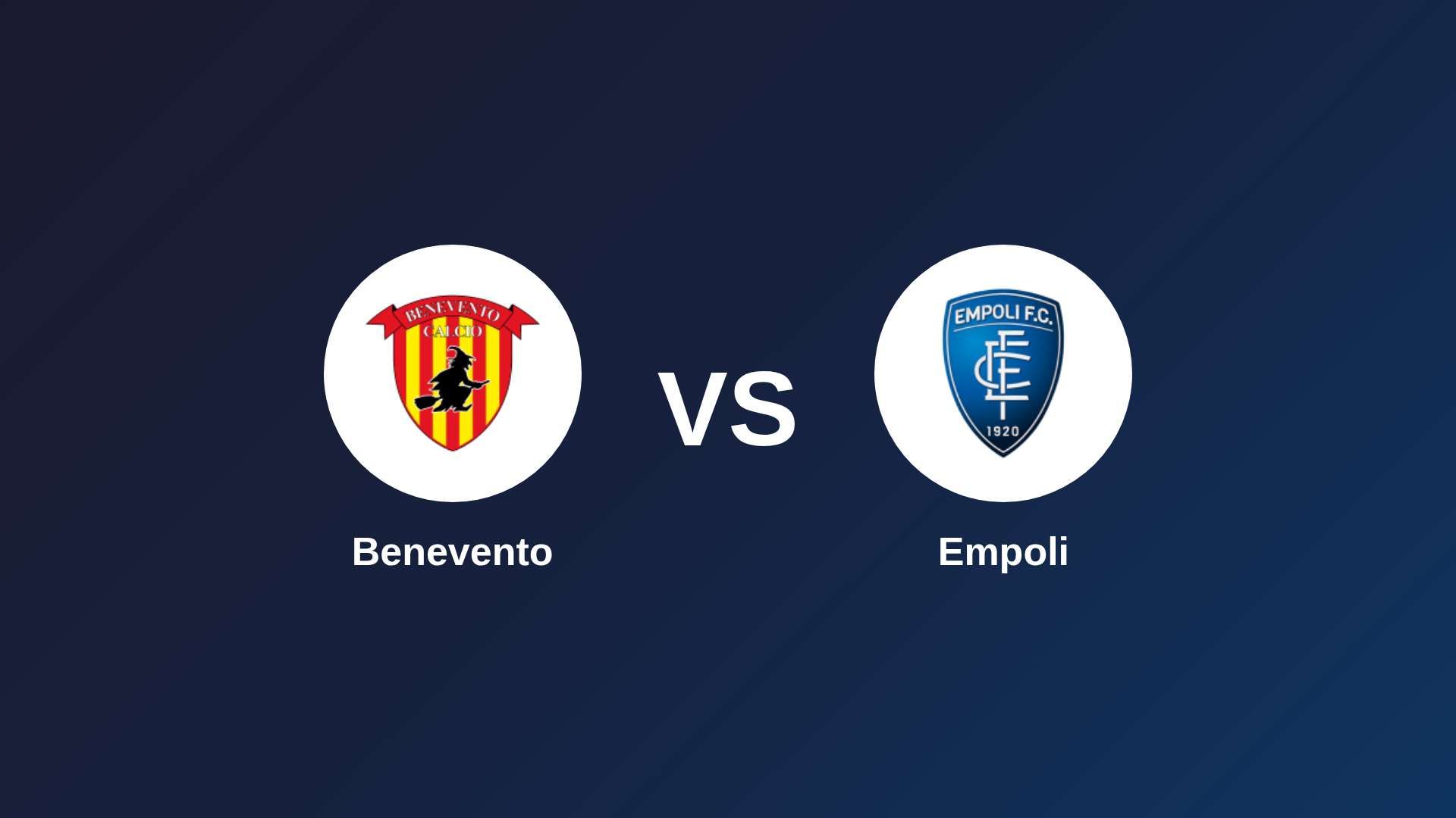 Benevento vs Empoli