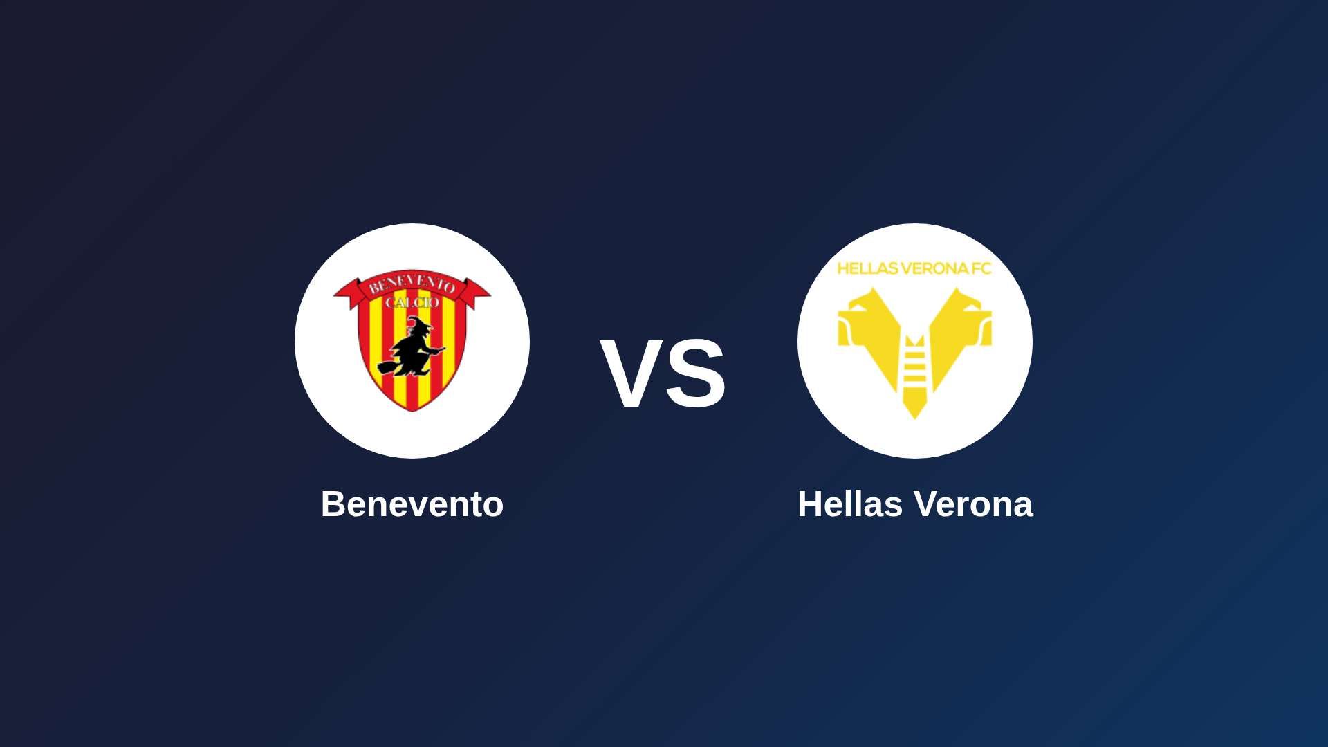 Benevento vs Hellas Verona