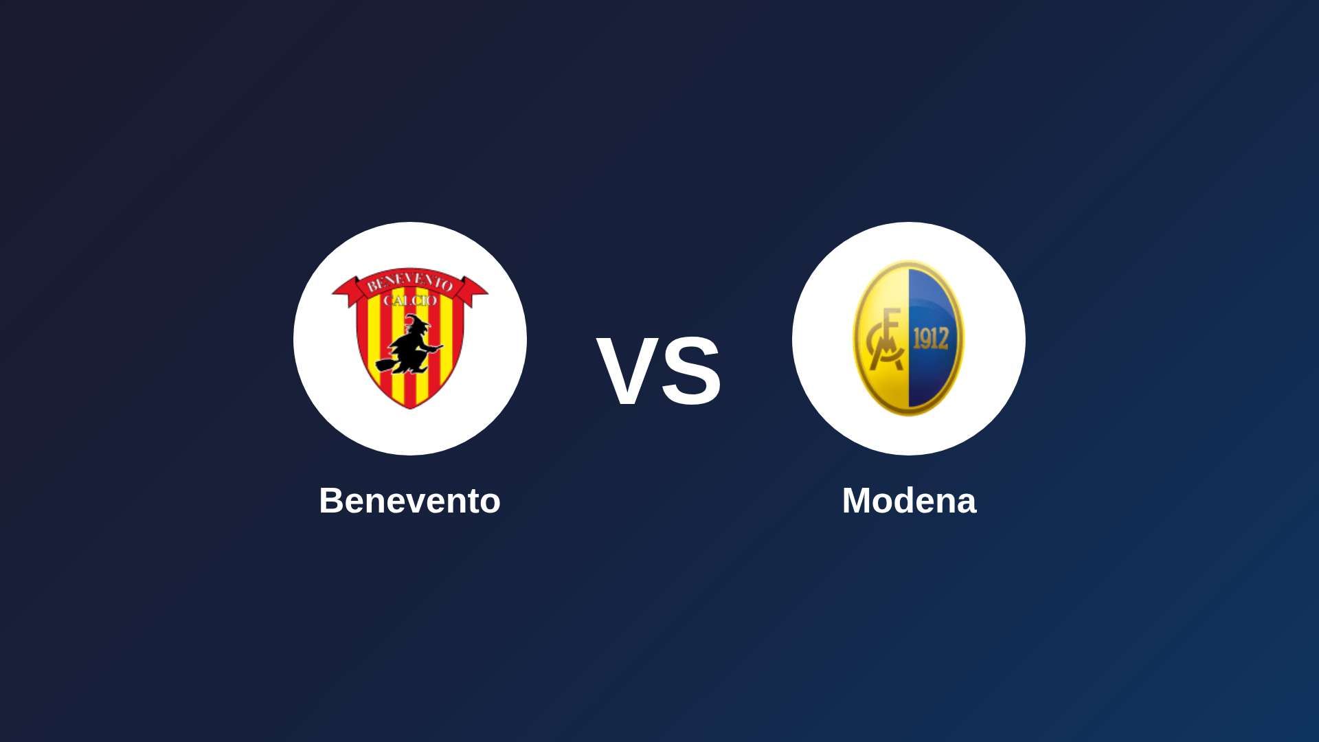 Benevento vs Modena