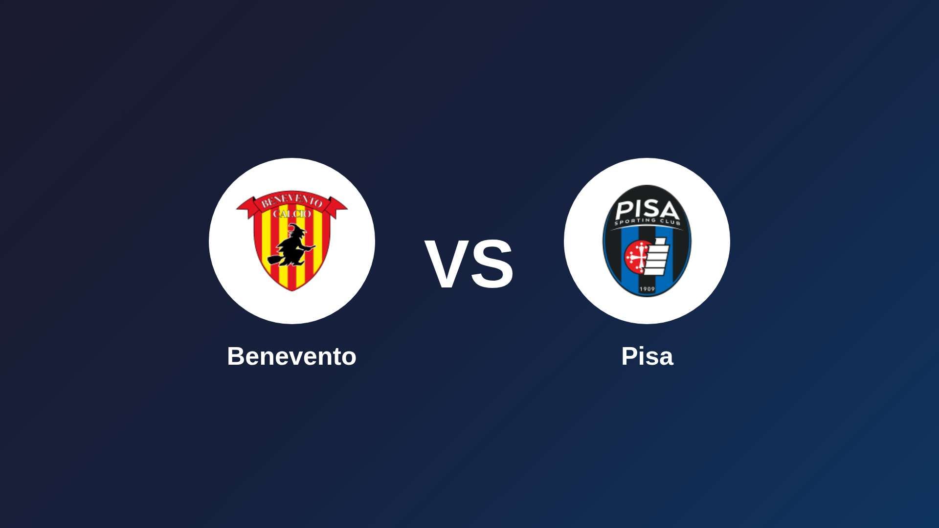Benevento vs Pisa