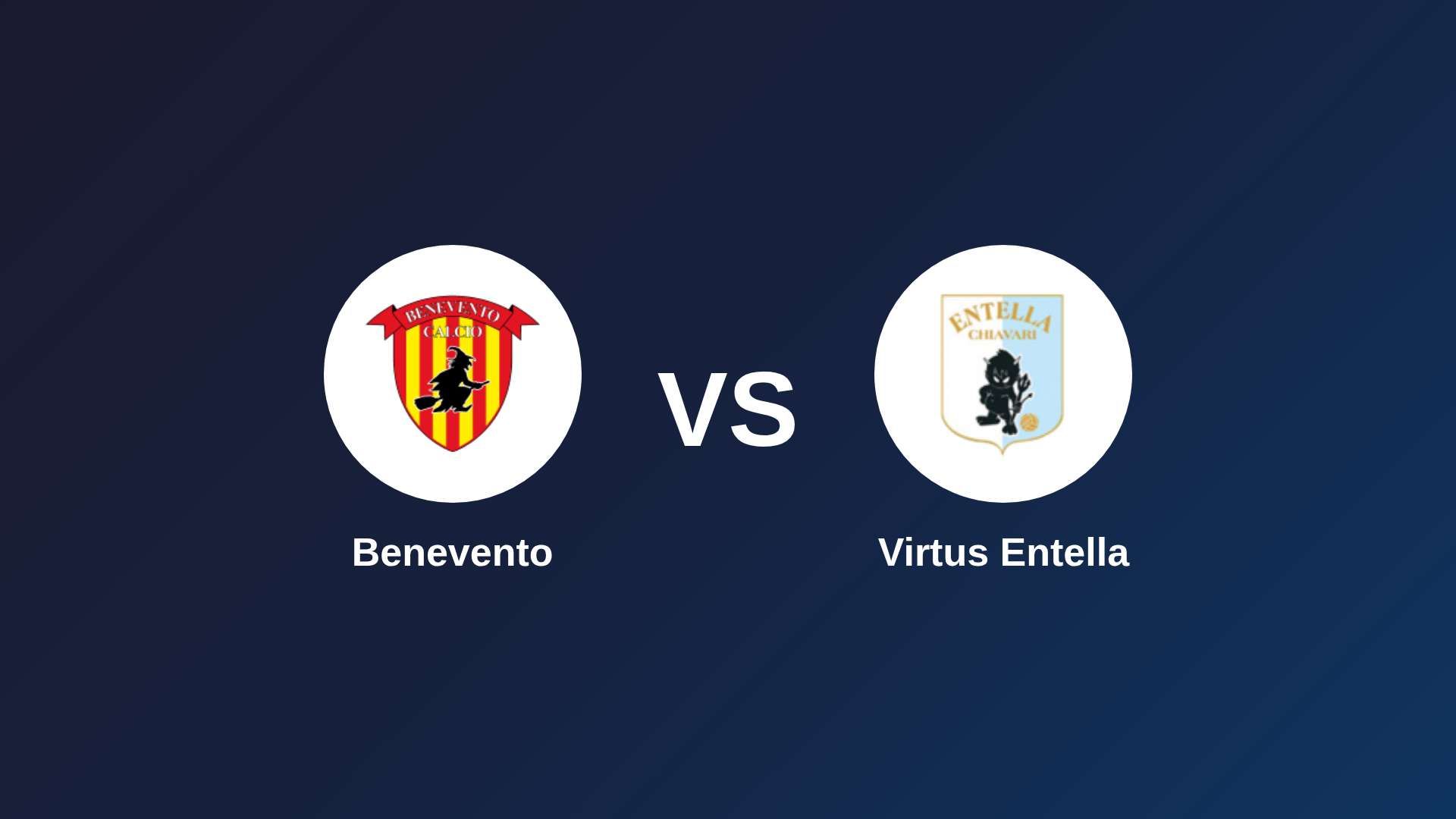 Benevento vs Virtus Entella