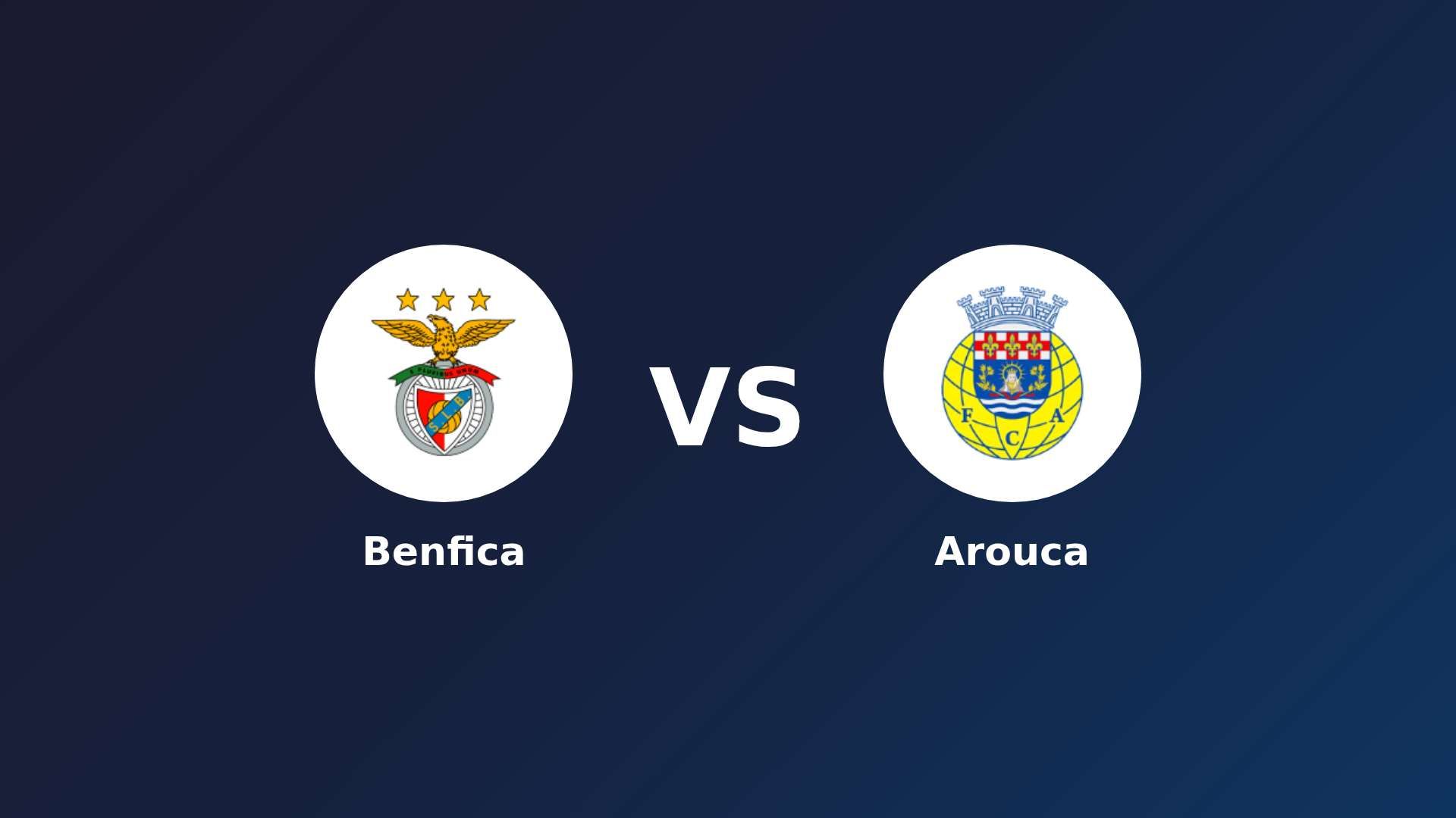 Benfica vs Arouca