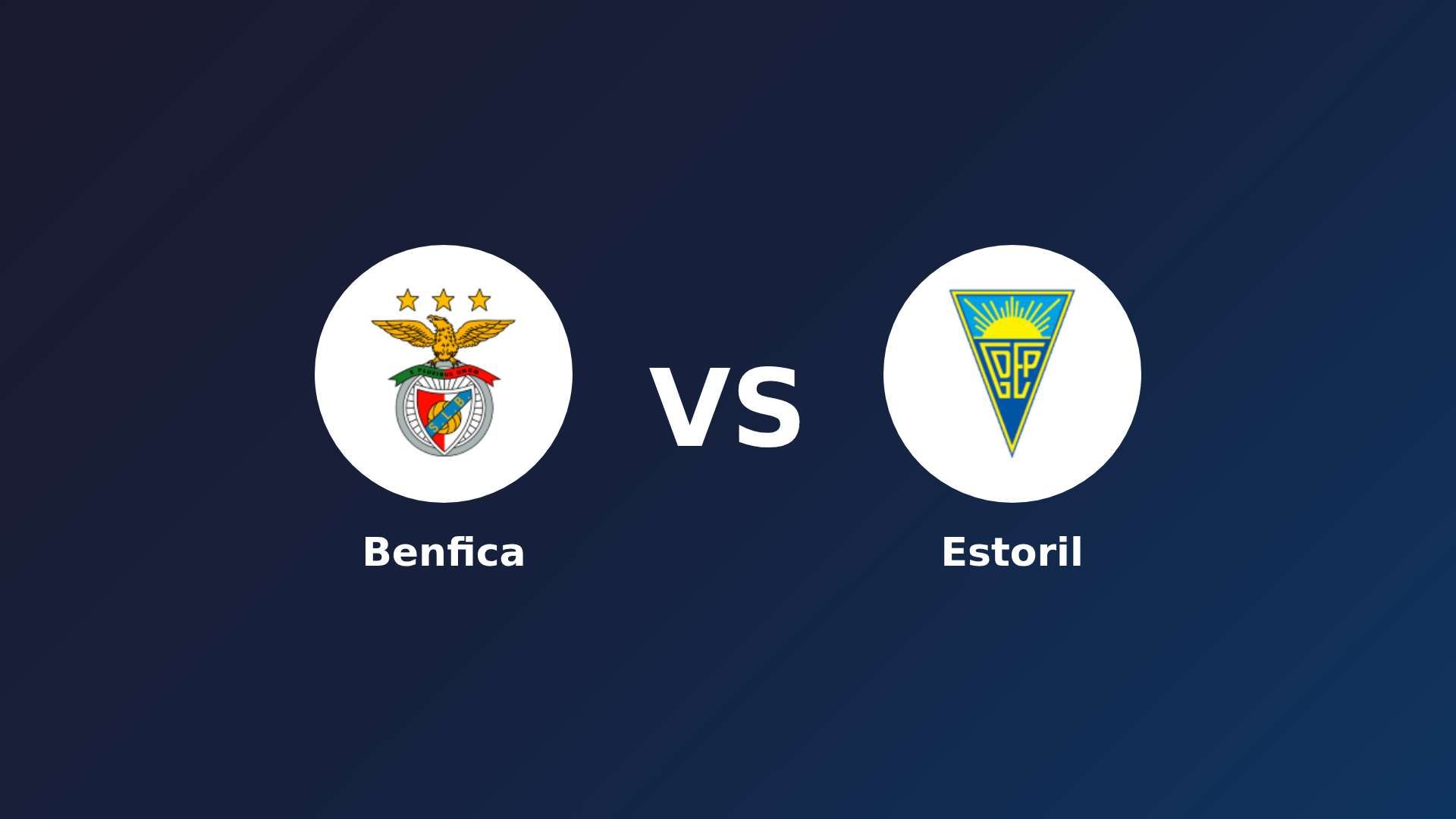 Benfica vs Estoril