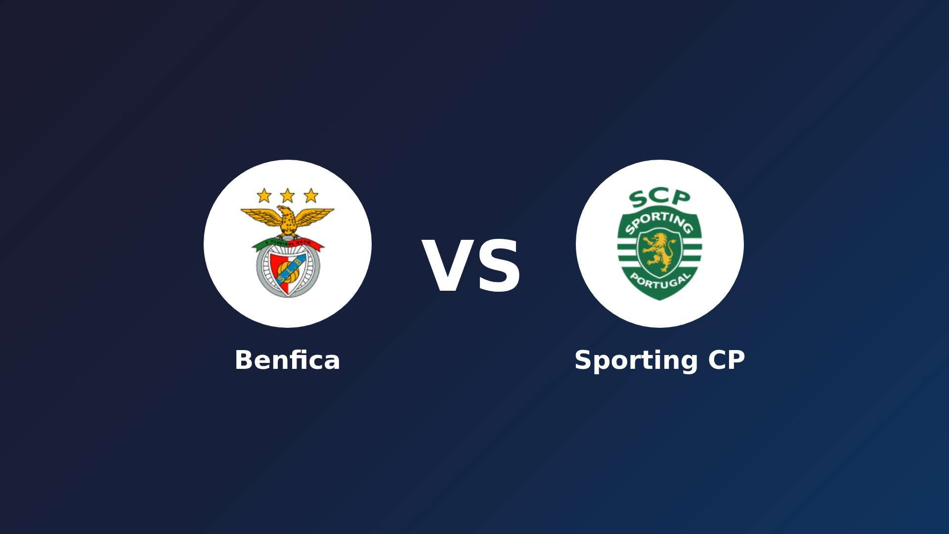 Benfica vs Sporting CP