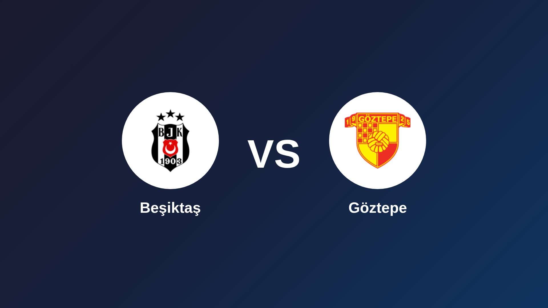 Beşiktaş vs Göztepe