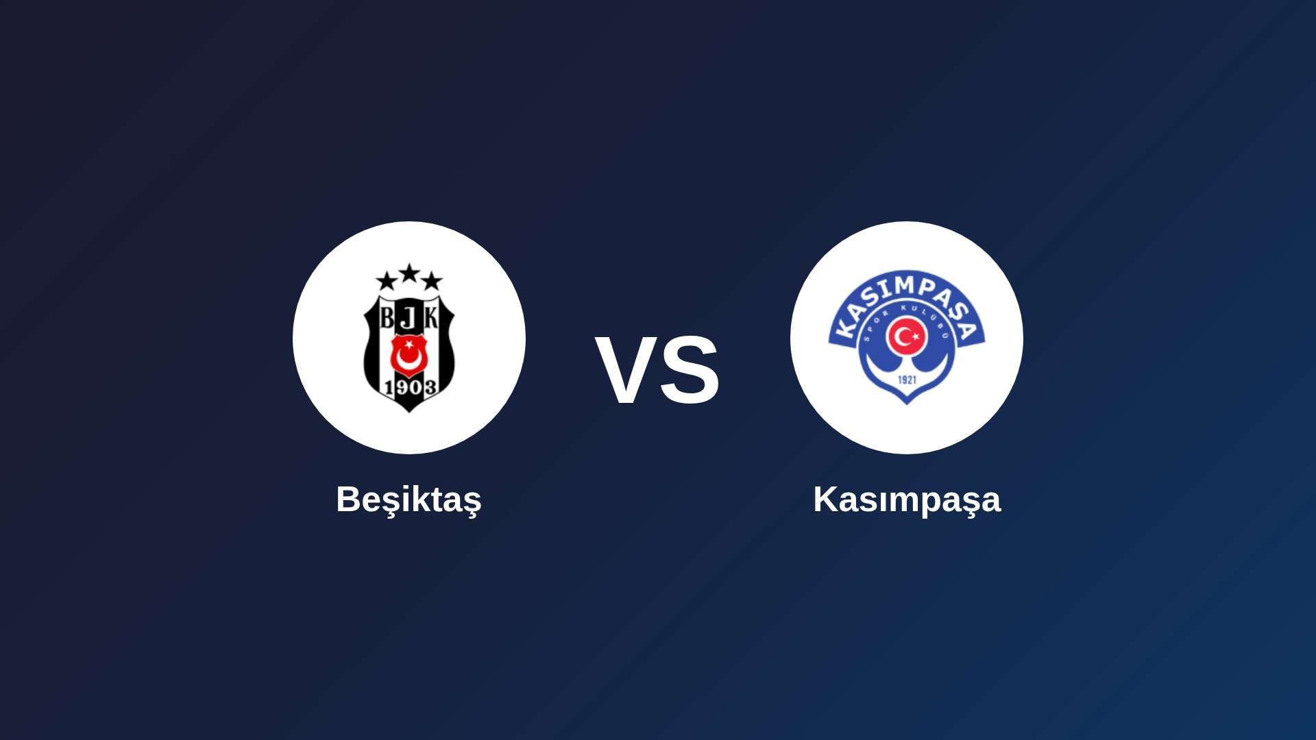 Beşiktaş vs Kasımpaşa
