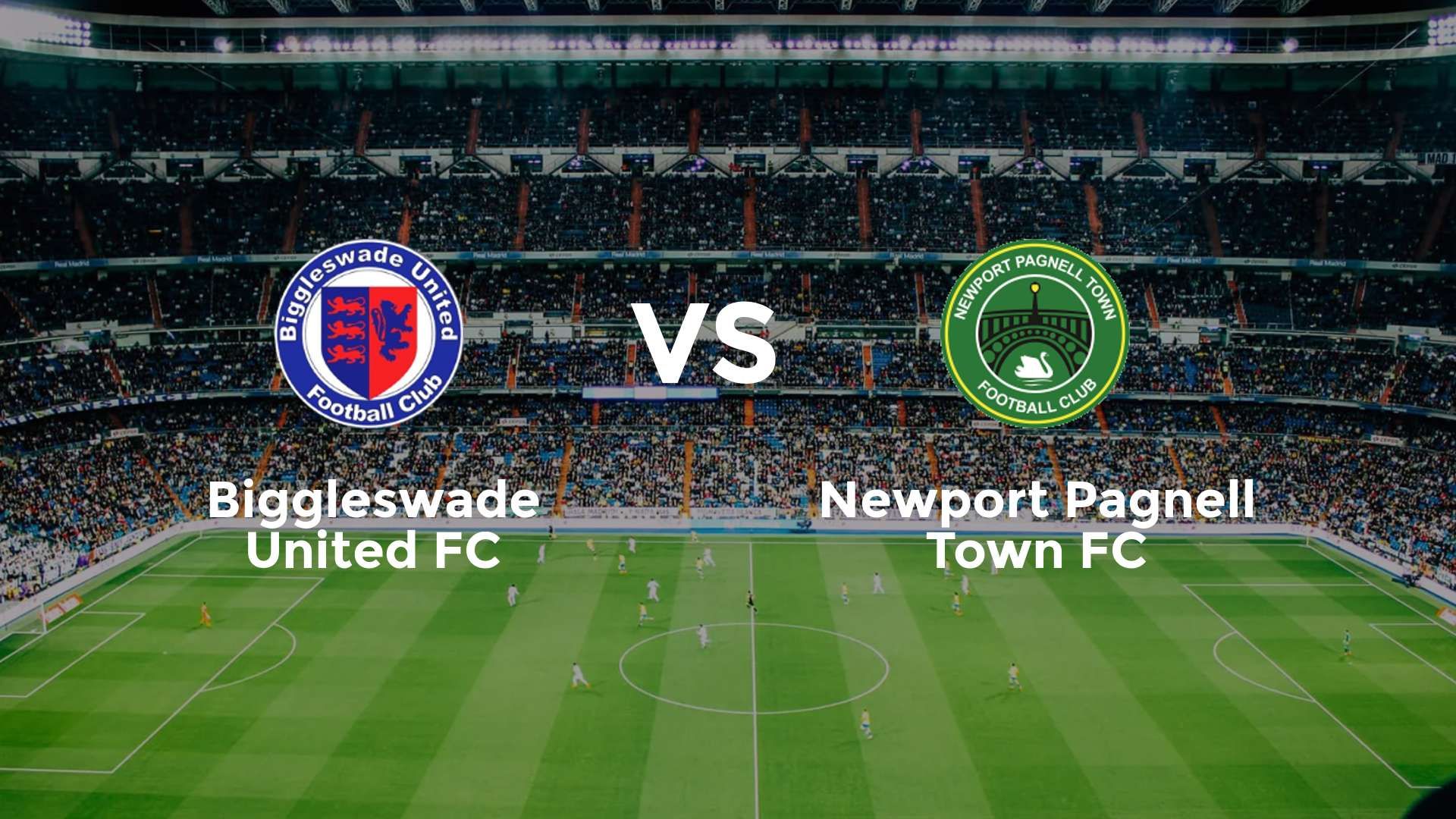 Biggleswade United FC vs Newport Pagnell Town FC