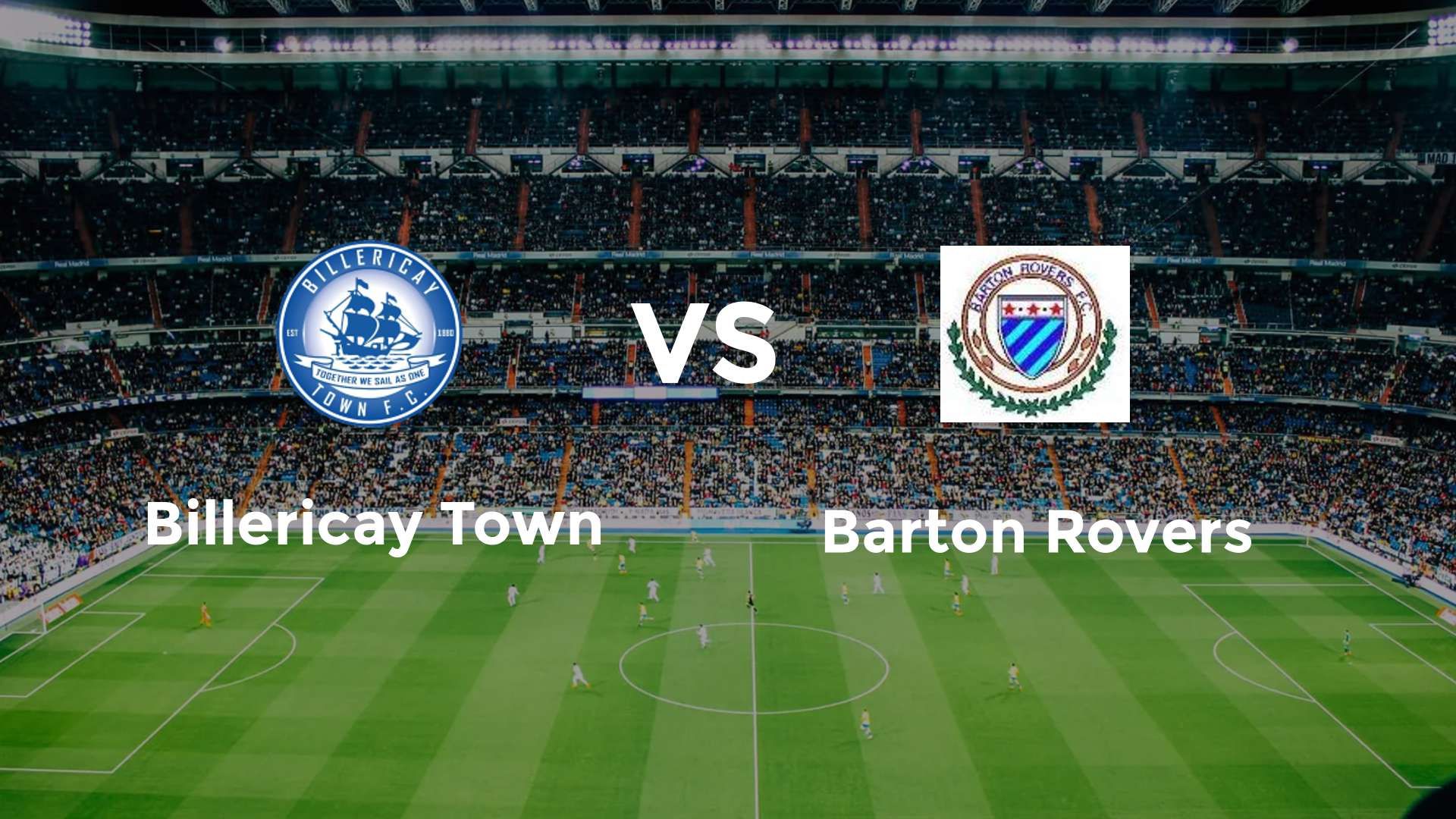 Billericay Town vs Barton Rovers