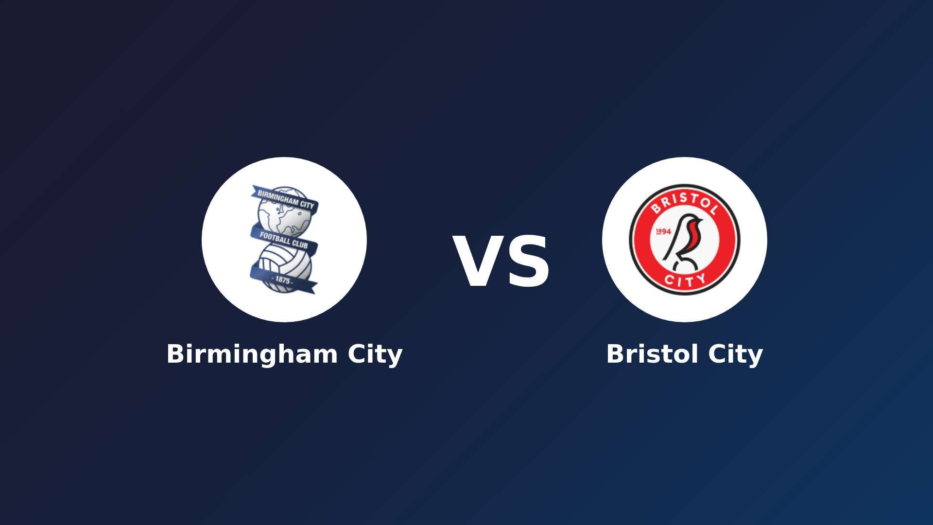 Birmingham City vs Bristol City