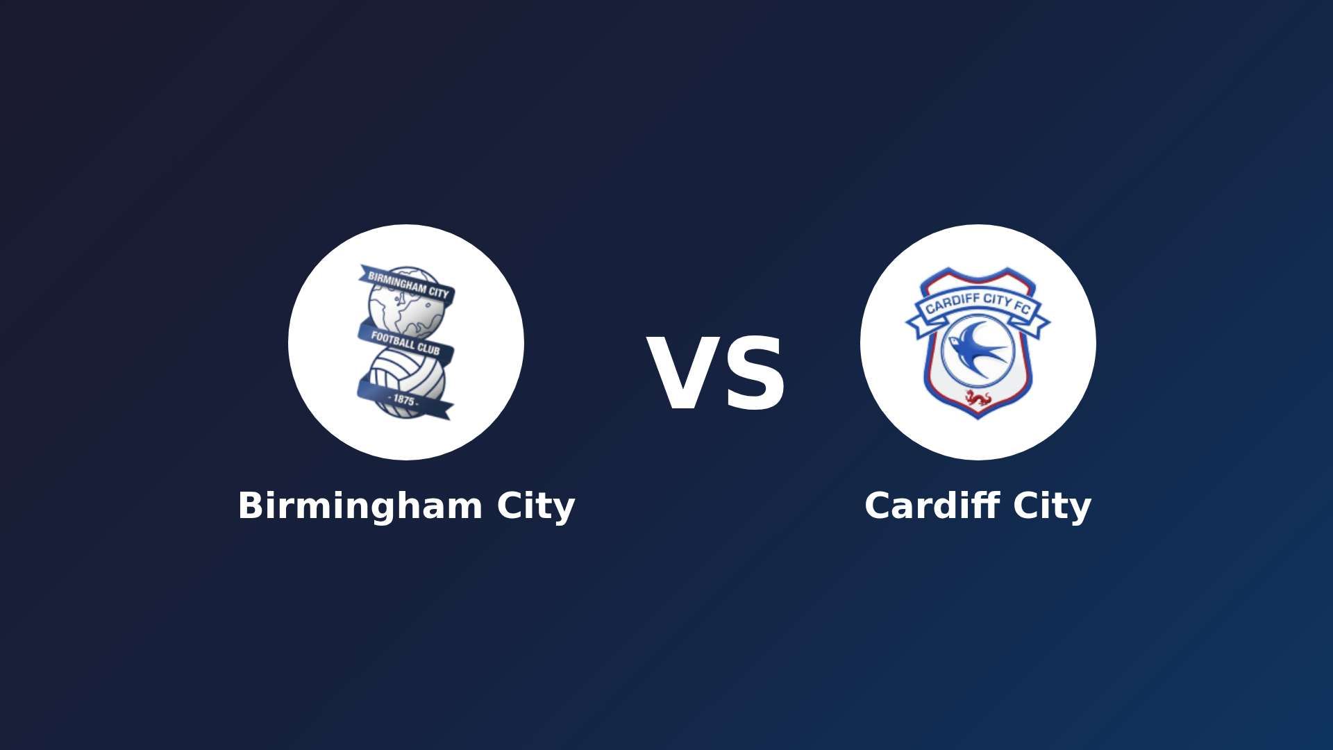 Birmingham City vs Cardiff City