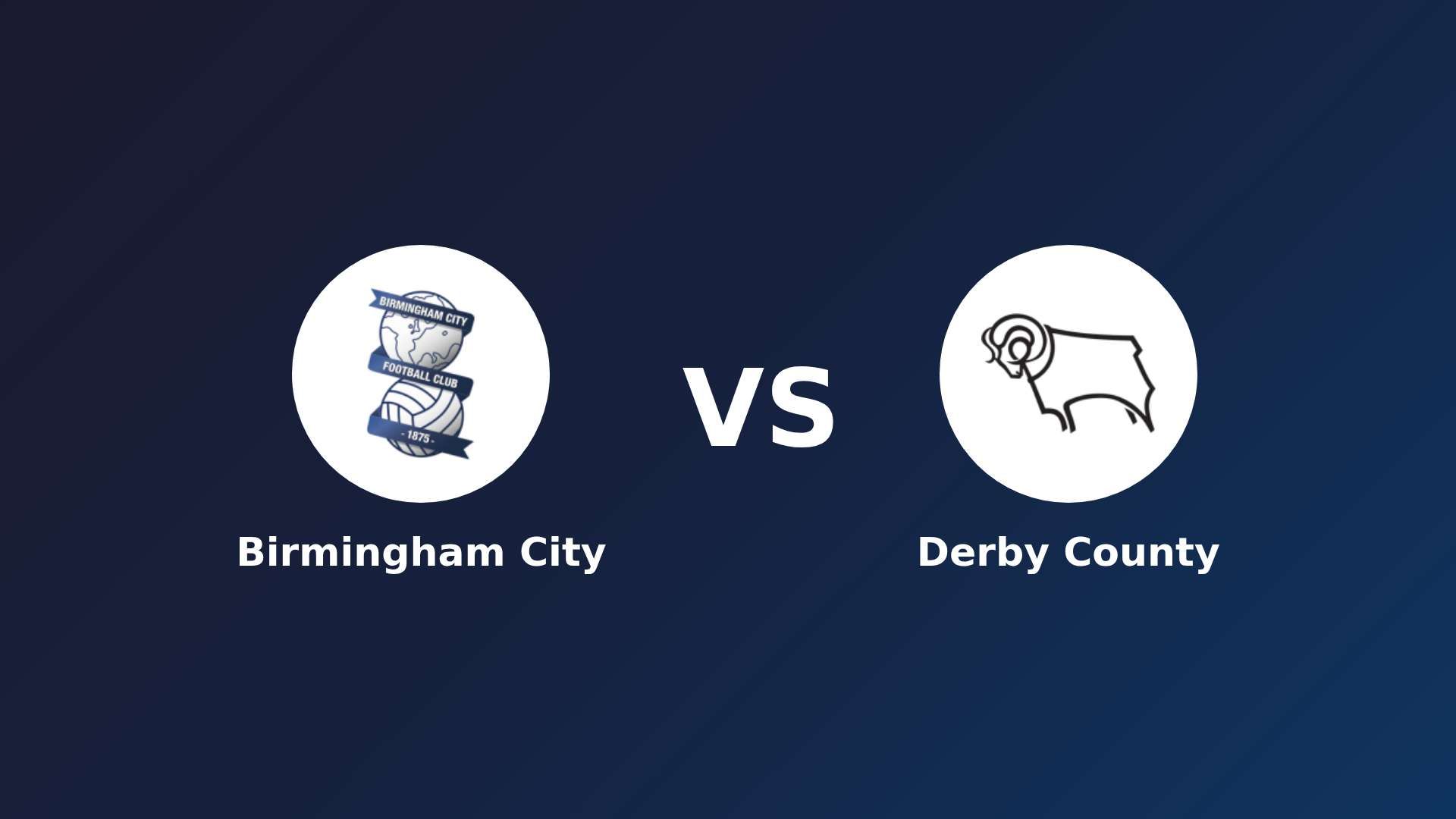 Birmingham City vs Derby County