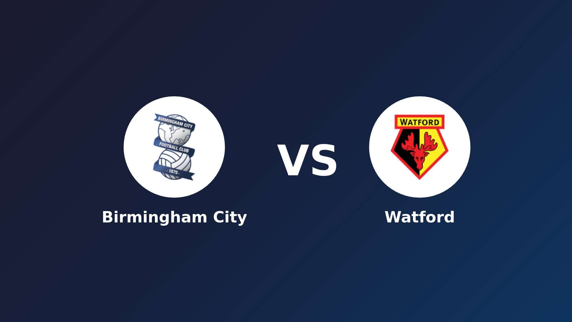 Birmingham City vs (F)atford