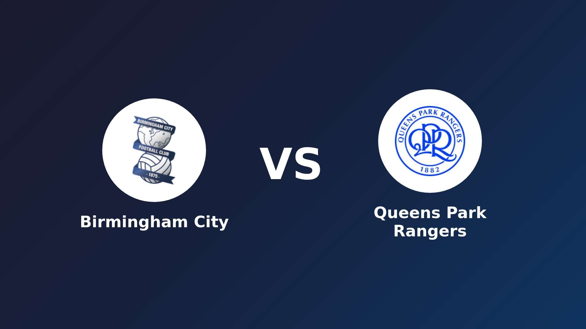 Birmingham City vs Queens Park Rangers