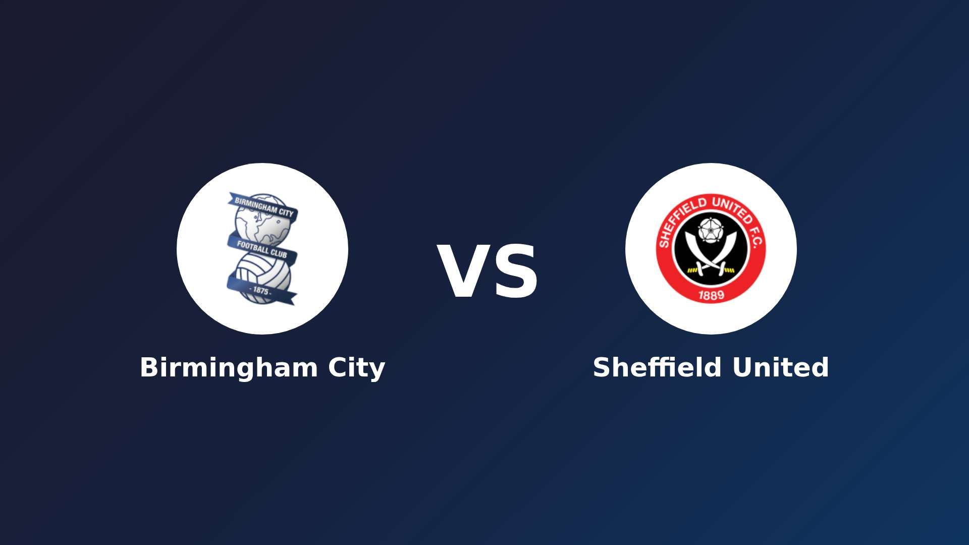 Birmingham City vs Sheffield United