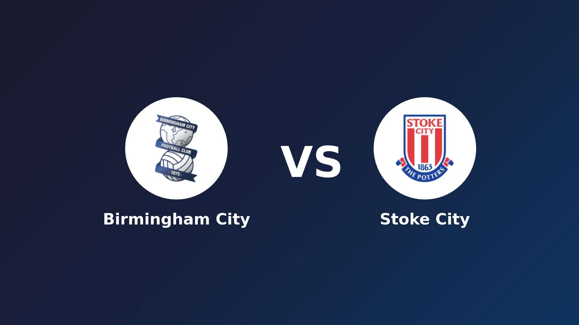 Birmingham City vs Stoke City
