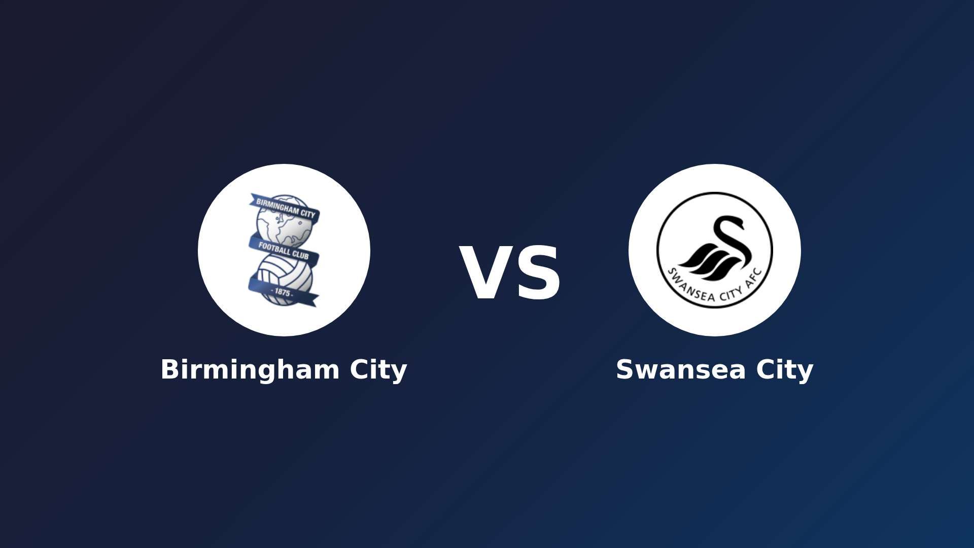 Birmingham City vs Swansea City