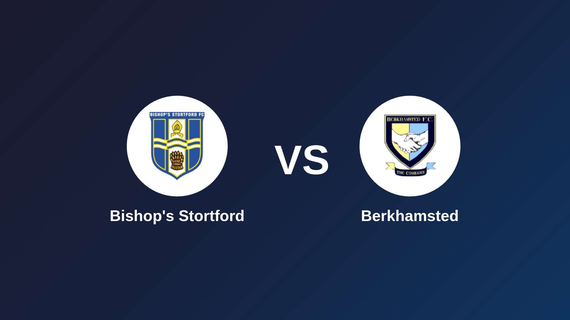 Bishop's Stortford vs Berkhamsted