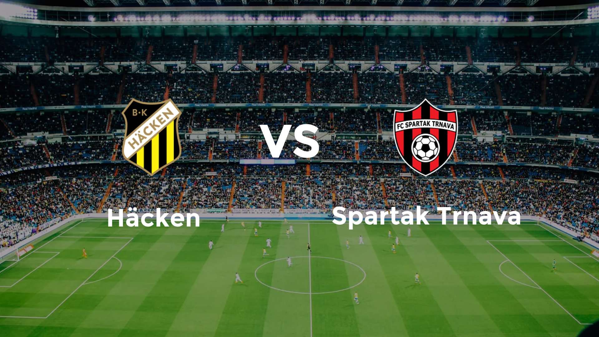 BK Häcken vs FC Spartak Trnava